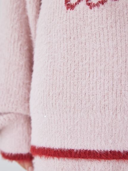 gelato pique｜ラメフェザープルオーバー | Rakuten Fashion(楽天