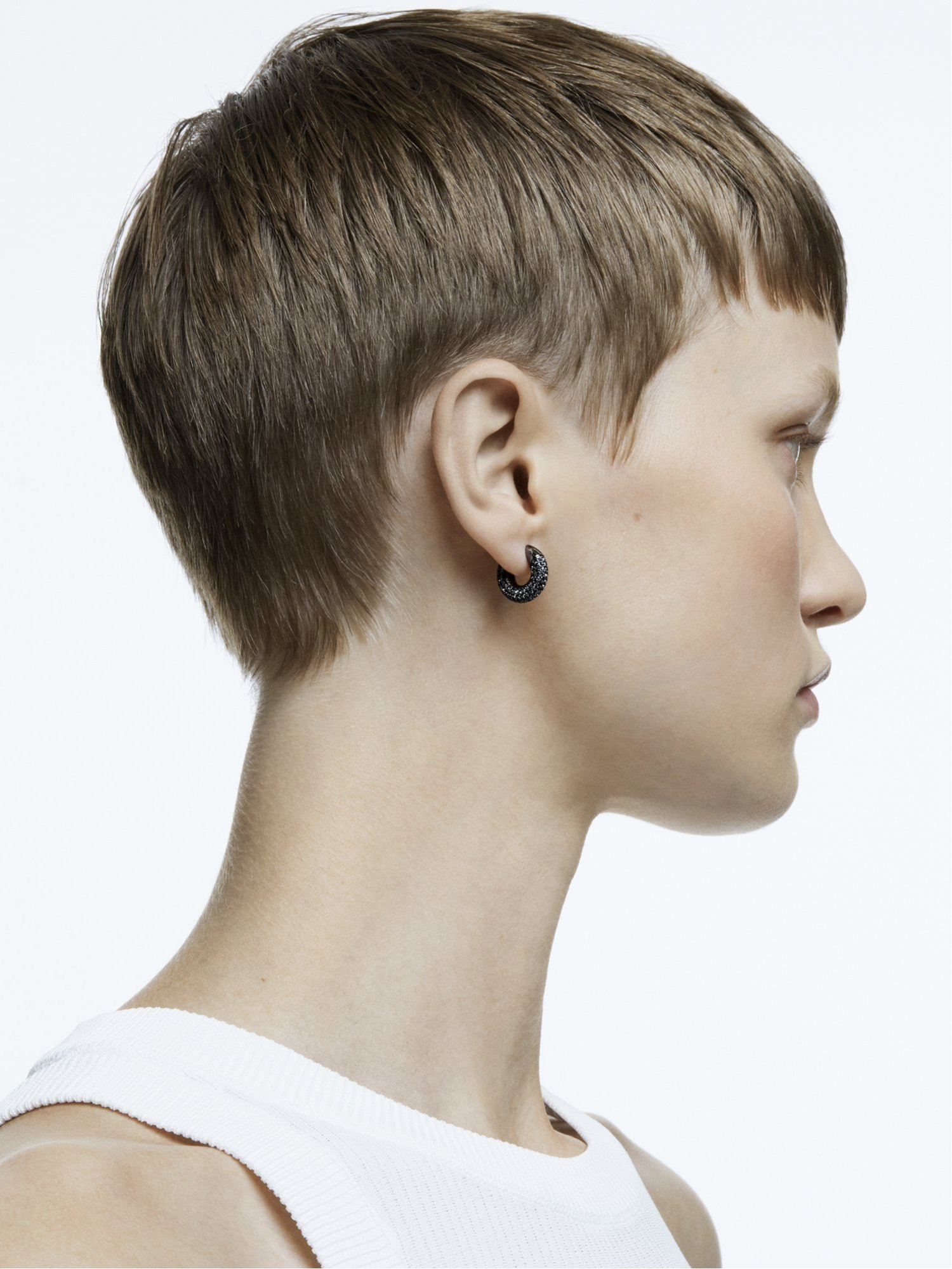 SWAROVSKI｜【公式】【スワロフスキー】Dextera フープピアス, 小