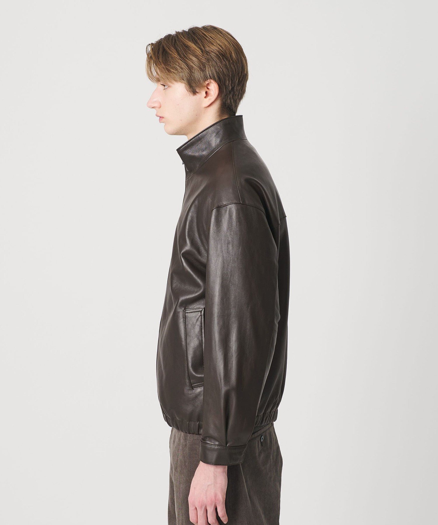 BEAUTY&YOUTH UNITED ARROWS｜セミベジタブル シープ レザー ブルゾン