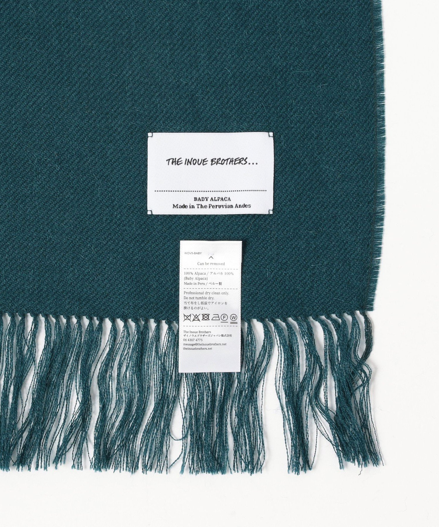 BEAMS MEN｜THE INOUE BROTHERS / アルパカ ノンブラッシュ ソリッド