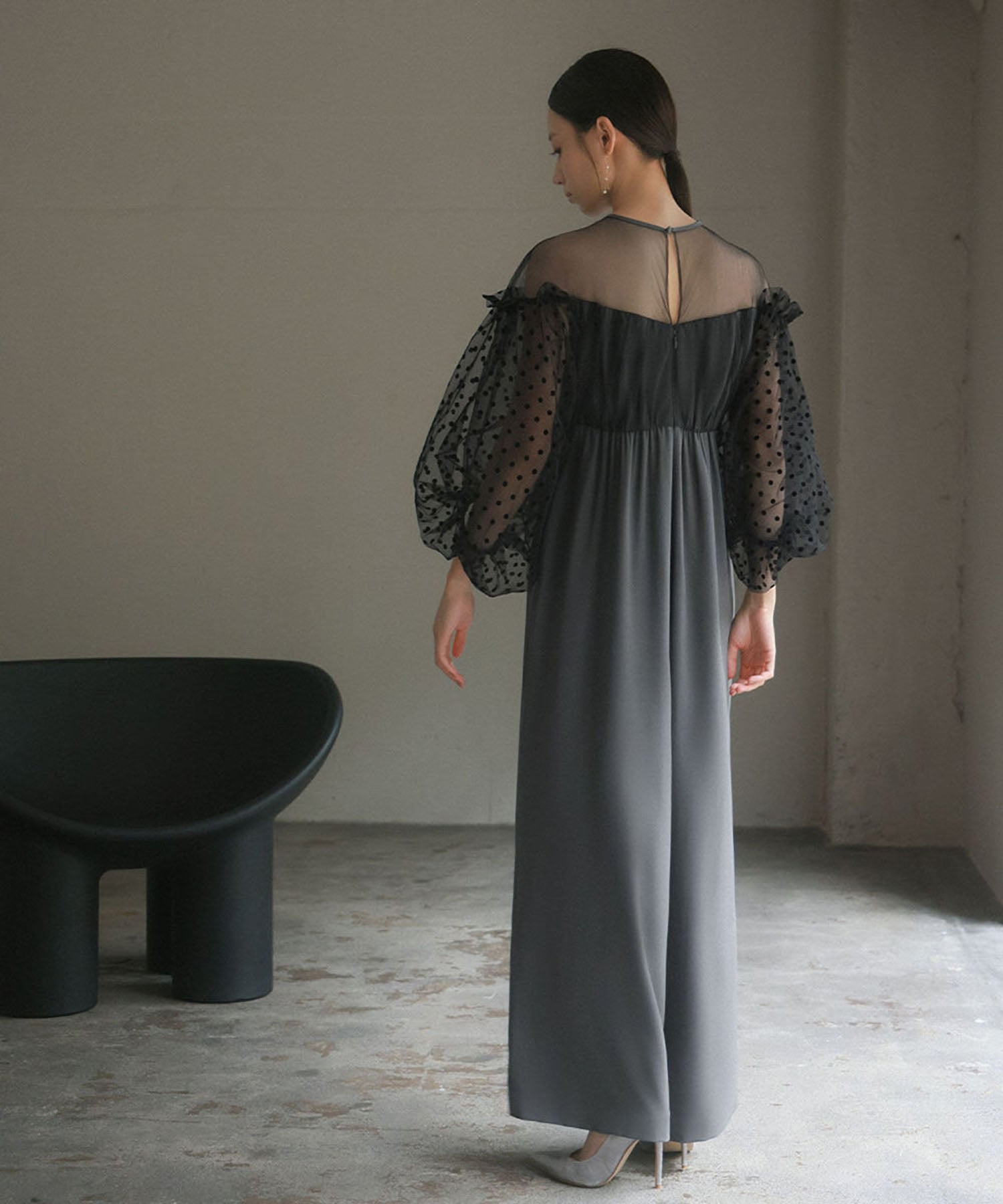 RIVER FIELD & Co.｜フロッキードットシアーオールインワン 結婚式