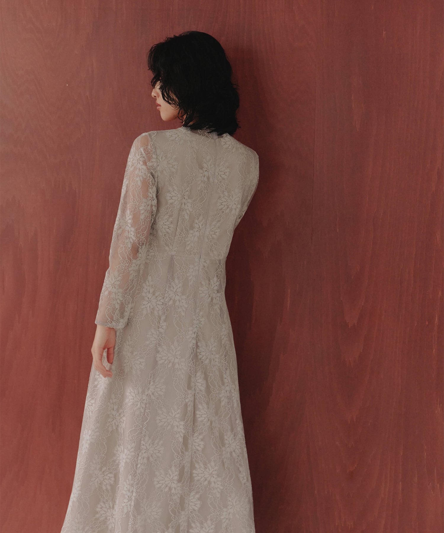 kaene｜オールレースメロウワンピース|結婚式二次会同窓会謝恩会