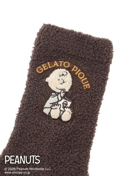 gelato pique｜【PEANUTS】【HOMME】オリジナルアート ソックス