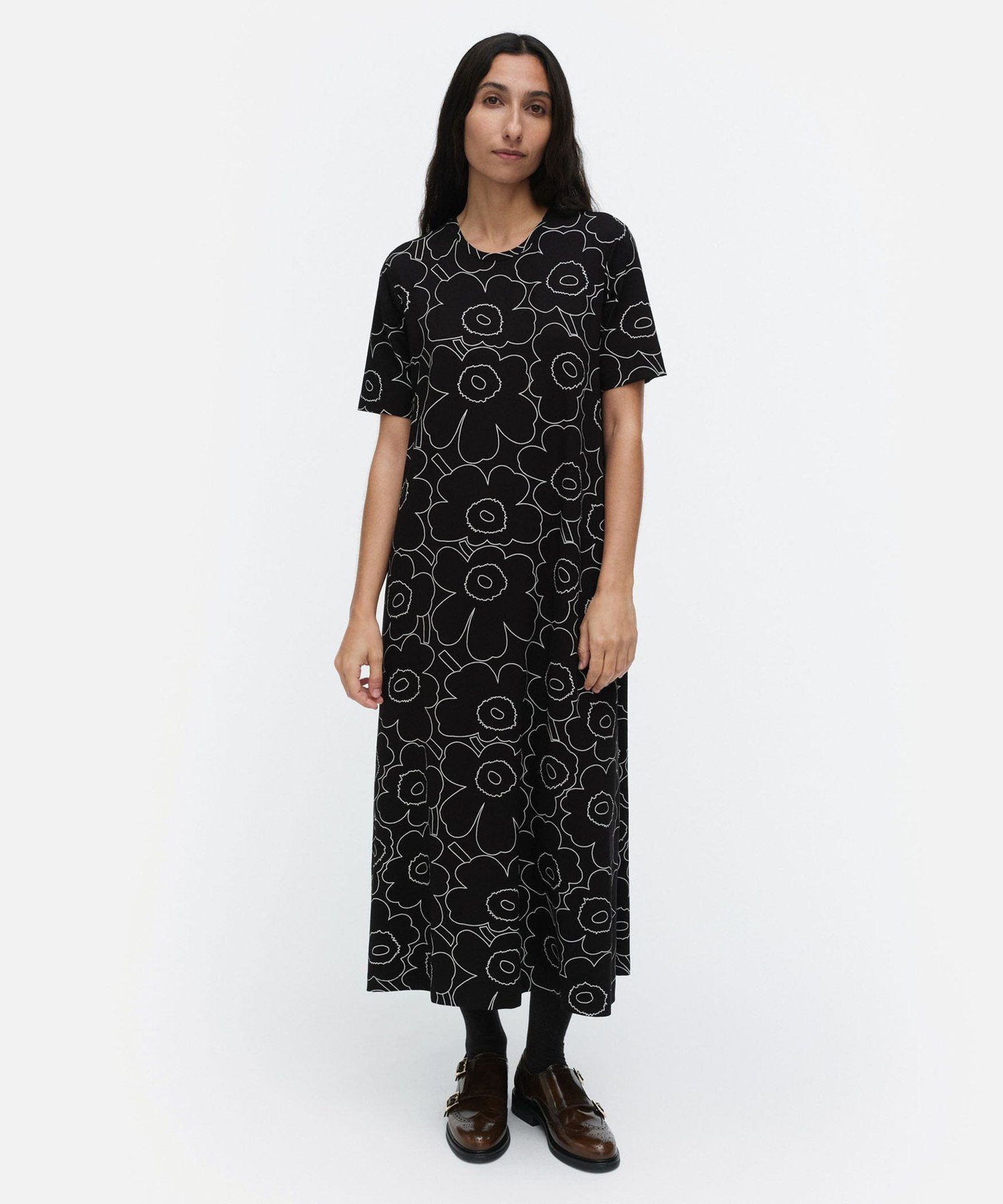 Marimekko｜Maridenim Somasti Unikko ワンピース | Rakuten Fashion