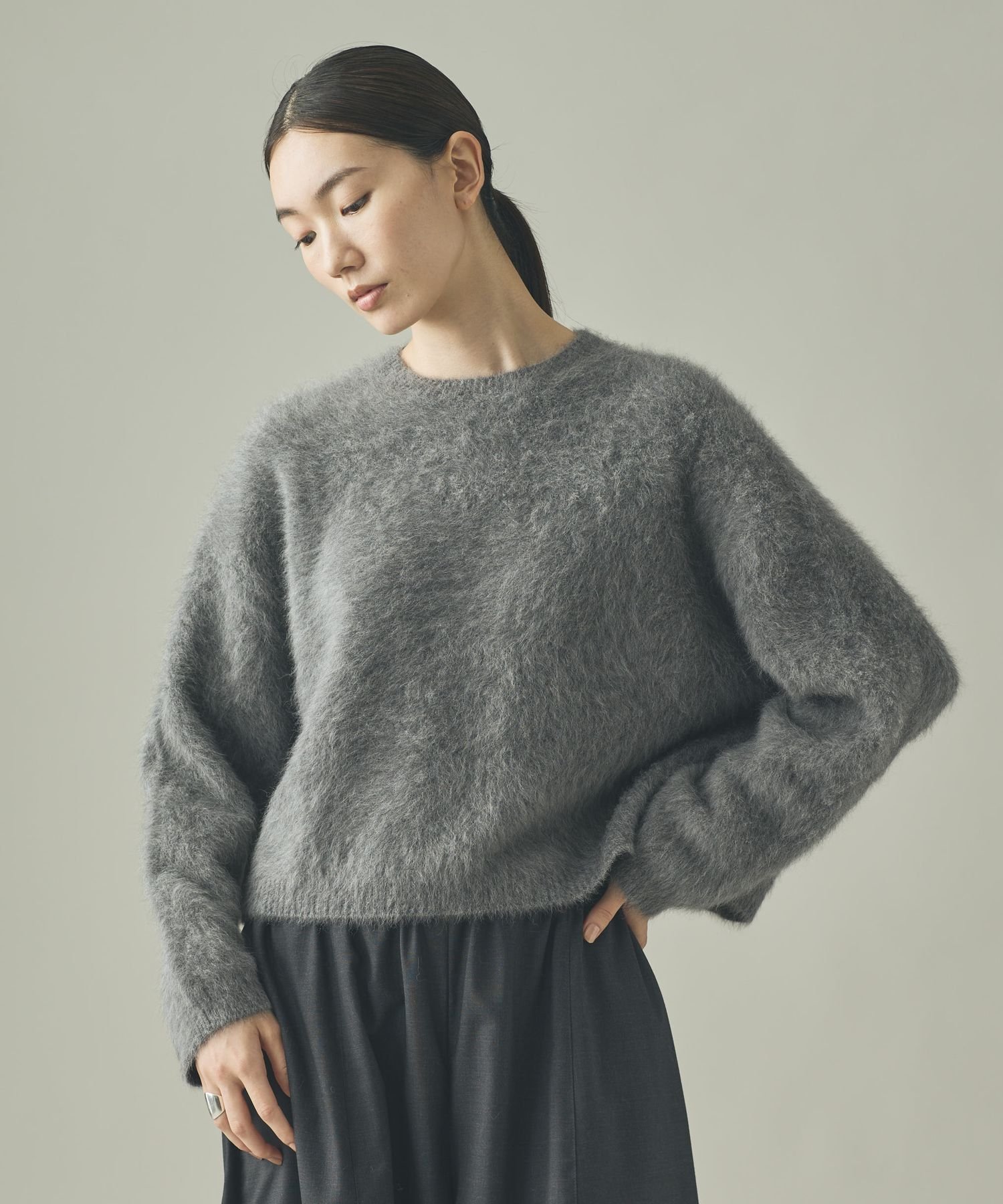 Curensology｜FOXカシミヤニットプルオーバー | Rakuten Fashion(楽天