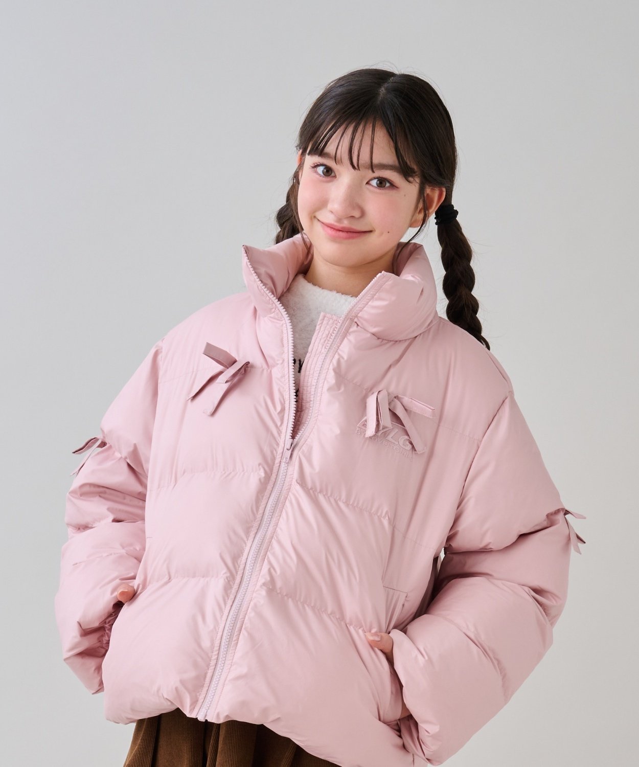 NARUMIYA ONLINE｜リボンタフタフェイクダウンJK | Rakuten Fashion