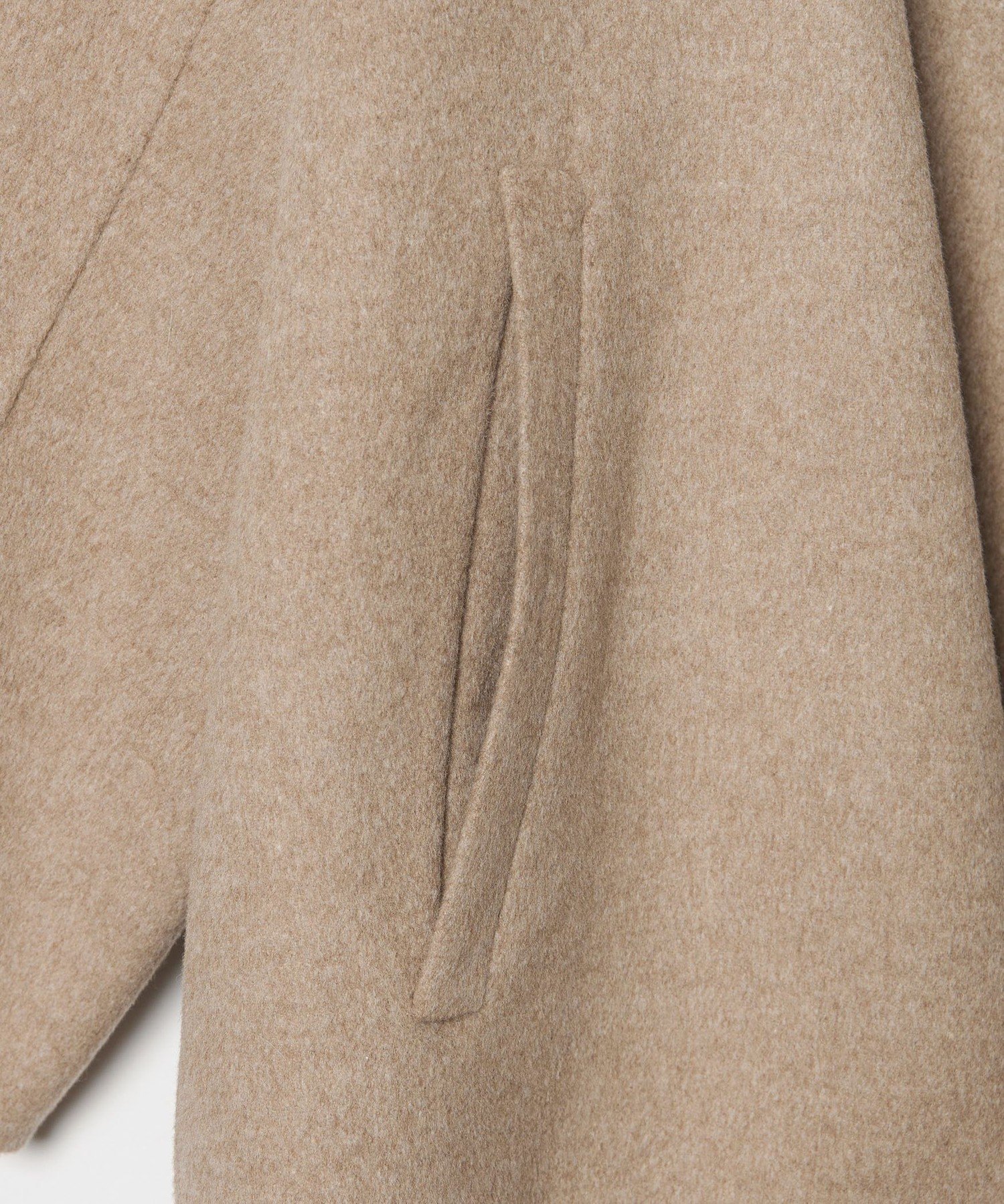 ＜conte＞リバー ストールコート ベージュ conte＞リバー ストールコート ベージュ UNITED ARROWS｜<conte>リバー