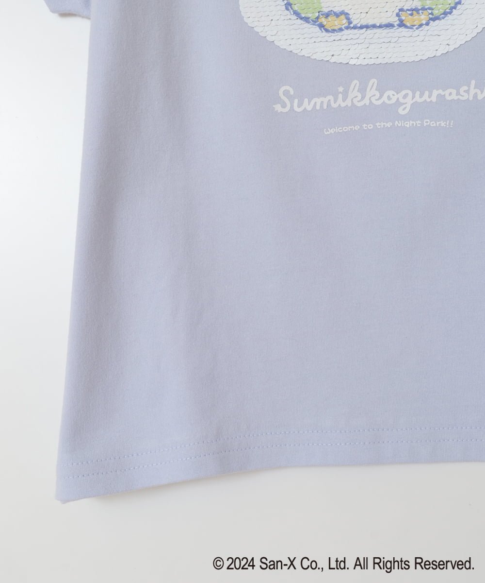 a.v.v｜[100-140]【すみっコぐらし】リバーシブルスパンコールTシャツ