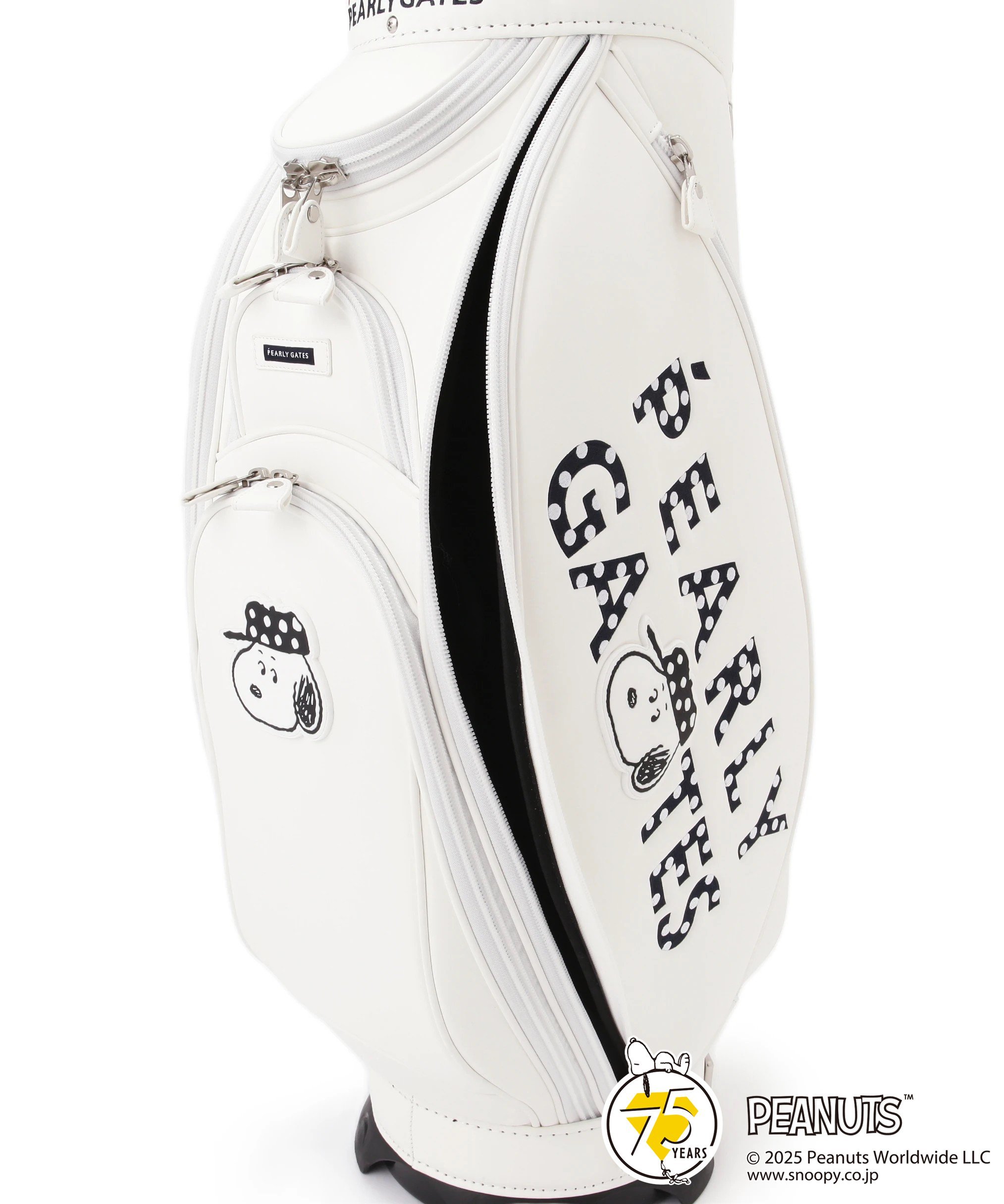 専用 PEARLY GATES キャディバッグ 2025 スマイリーフェイス 専用
