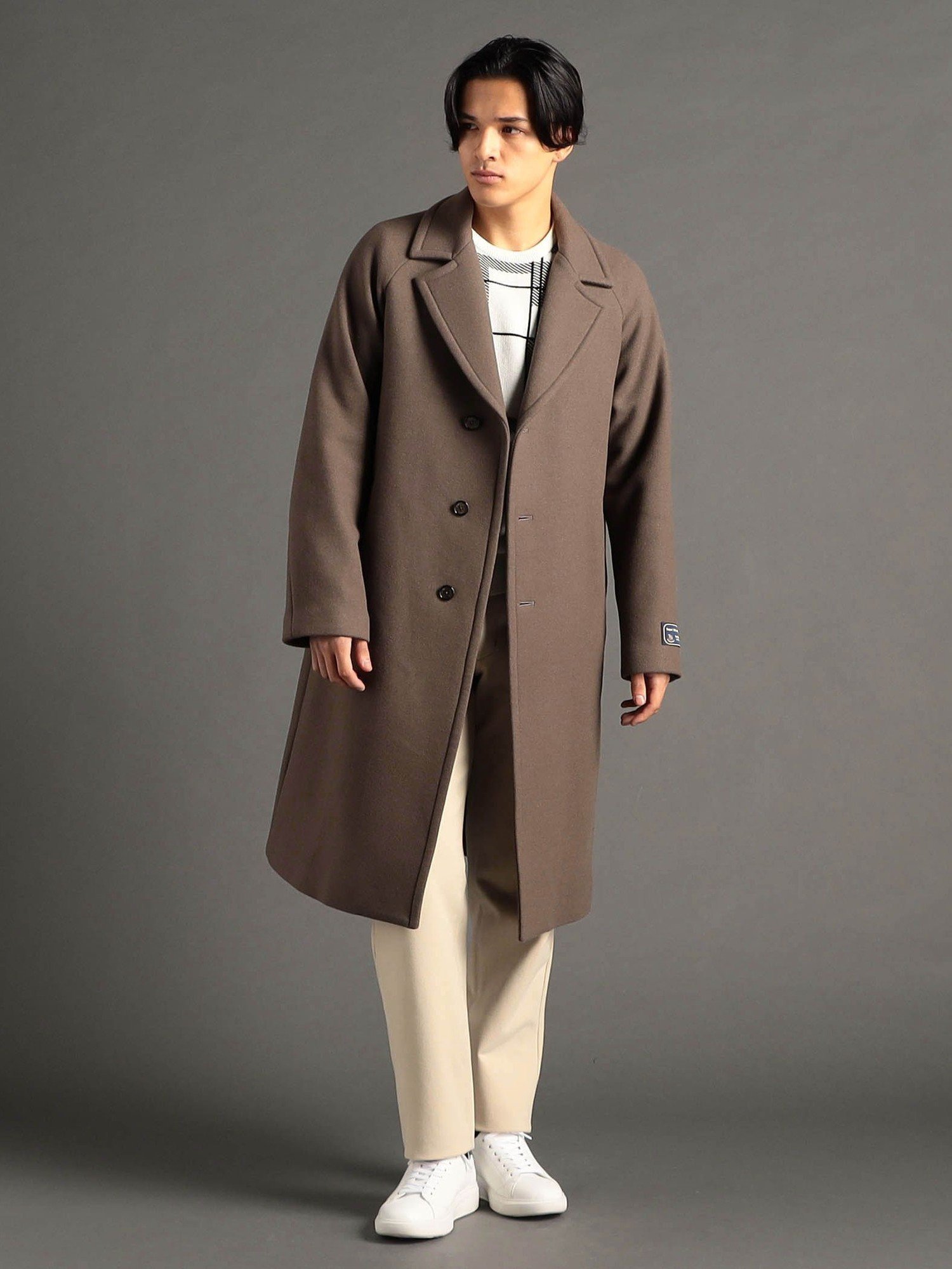 NICOLE｜MILIOR カシミヤ混ウールメルトン チェスターコート | Rakuten