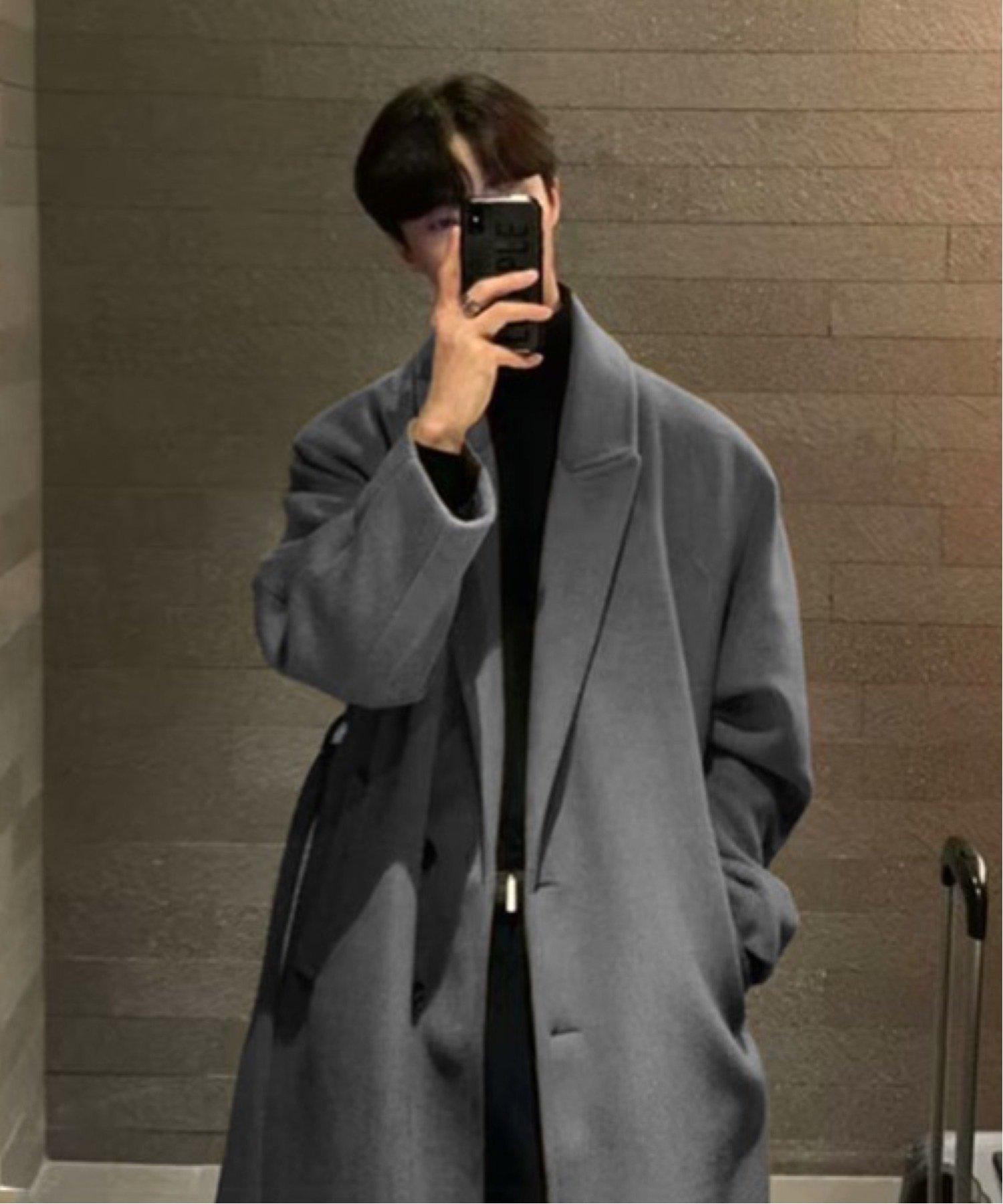 CERCA｜NOWLE/(M)【NOWLE】ウエストコード付き ロング丈 チェスター