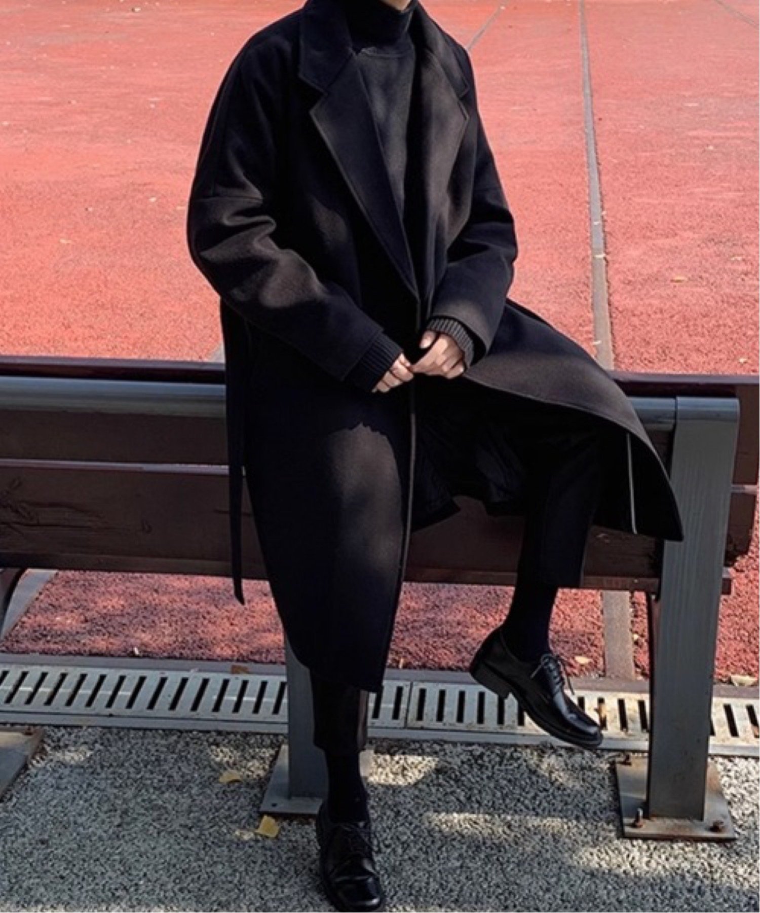 CERCA｜NOWLE/(M)【NOWLE】ウエストコード付き ロング丈 チェスター