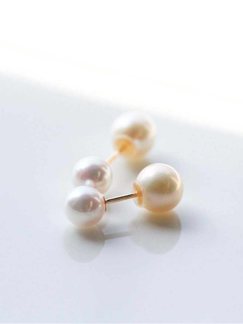 cui-cui｜アコヤパール ピアス | K18 〈パールキャッチ〉 | Rakuten