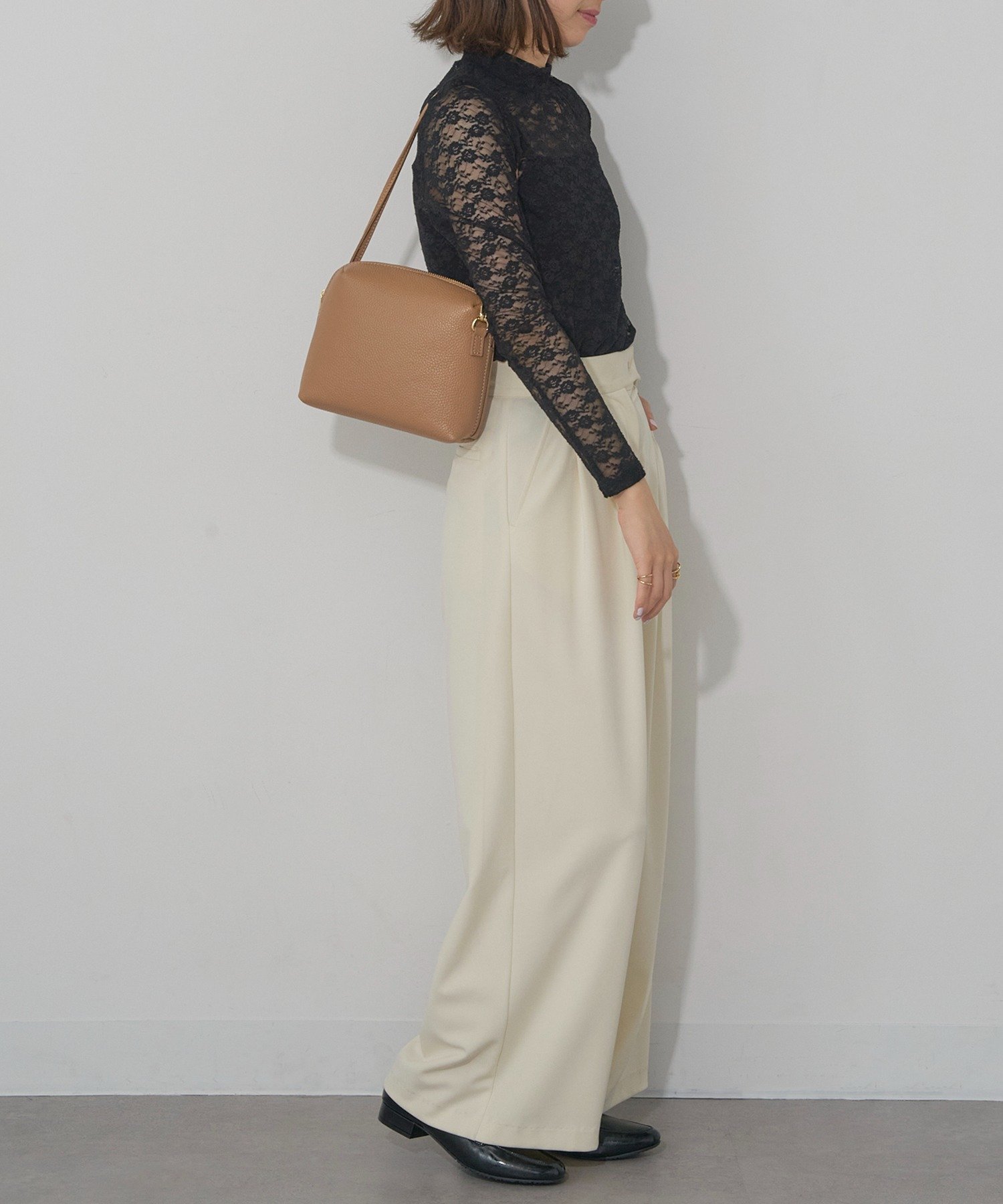 SETUP7｜AULENTTI/カウレザーショルダーバッグ DOLLARO(M&E) DI-3616