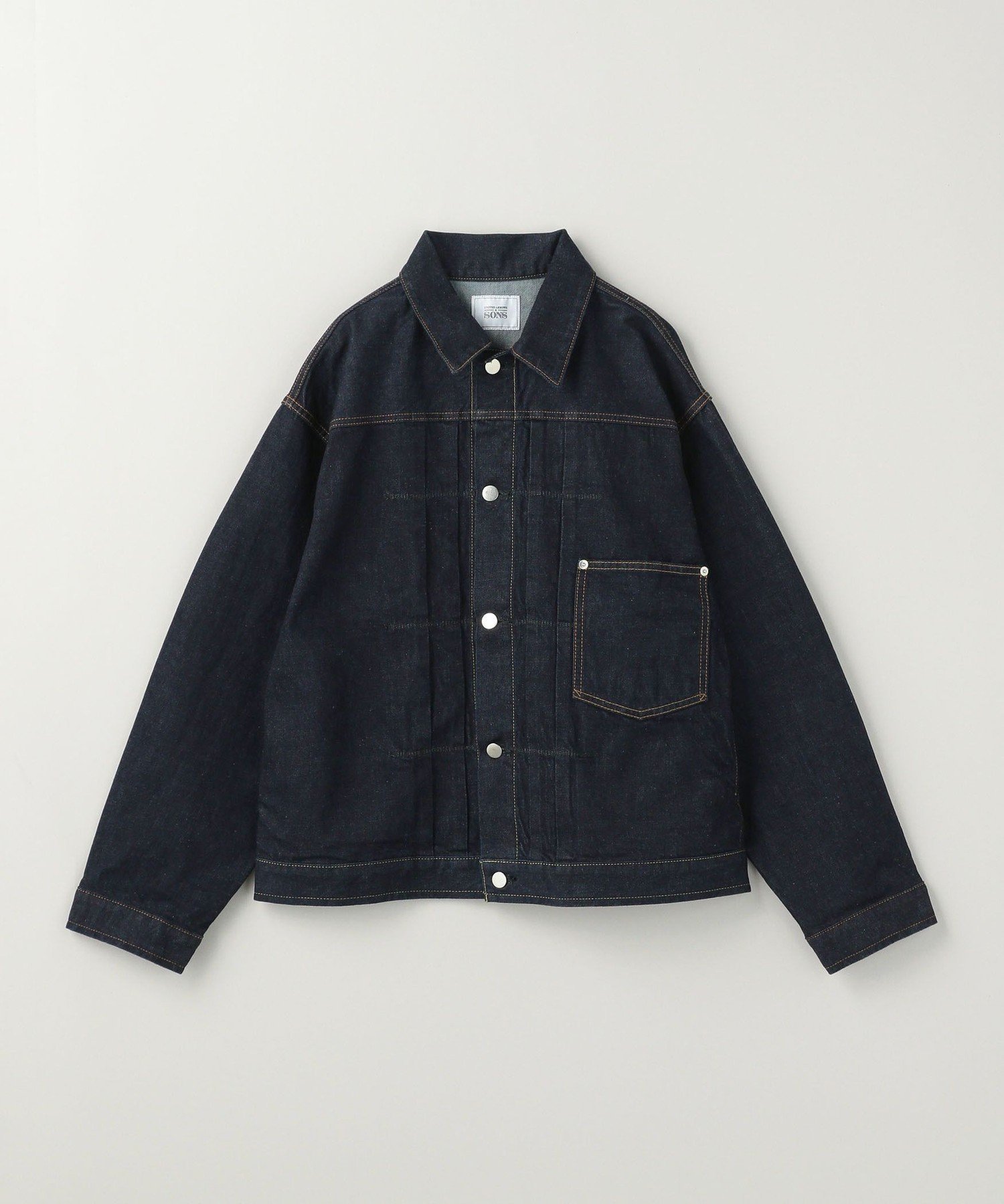 専用UNITED ARROWS & SONS 25S/S デニムジャケット L UNITED ARROWS & SONS＞ DENIM TRUCKER JACKET 25SS/デニムジャケット