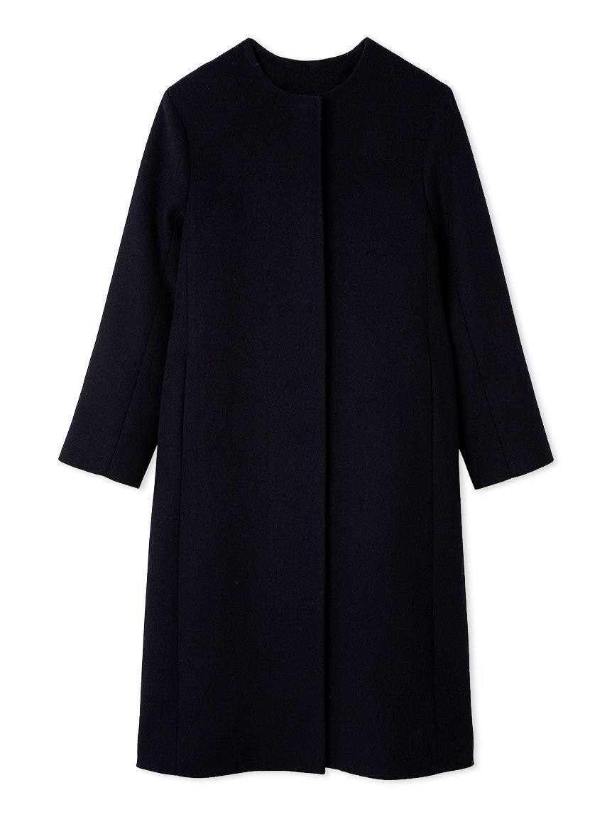CELFORD｜カシミヤ混ノーカラーコート | Rakuten Fashion(楽天