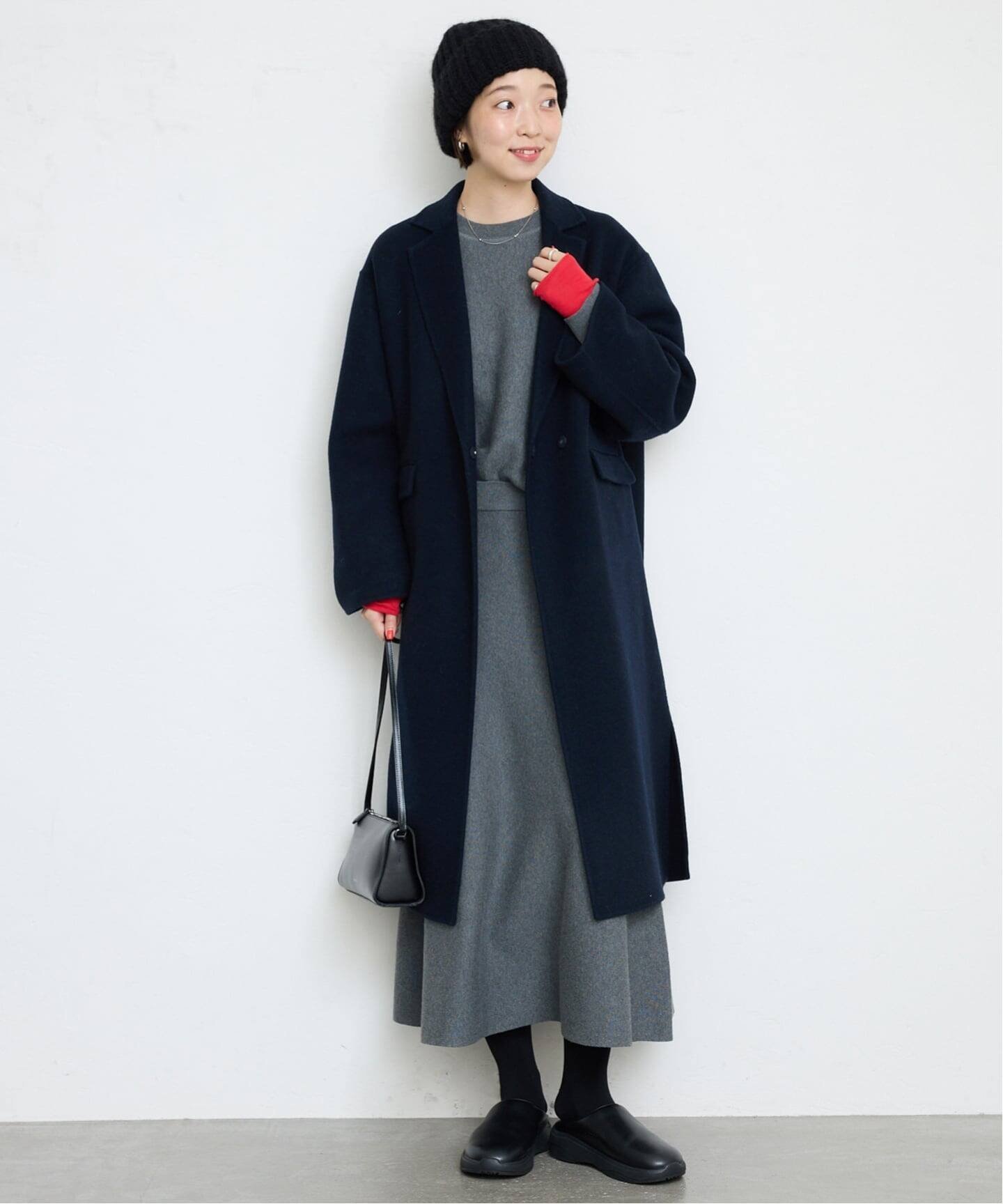 SLOBE IENA｜《WEB限定/追加2》souple woolダブルフェイスチェスター