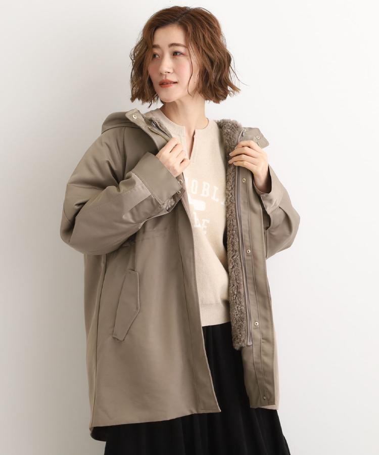 ブルーレーベル クレストブリッジ モッズコート インナー付き