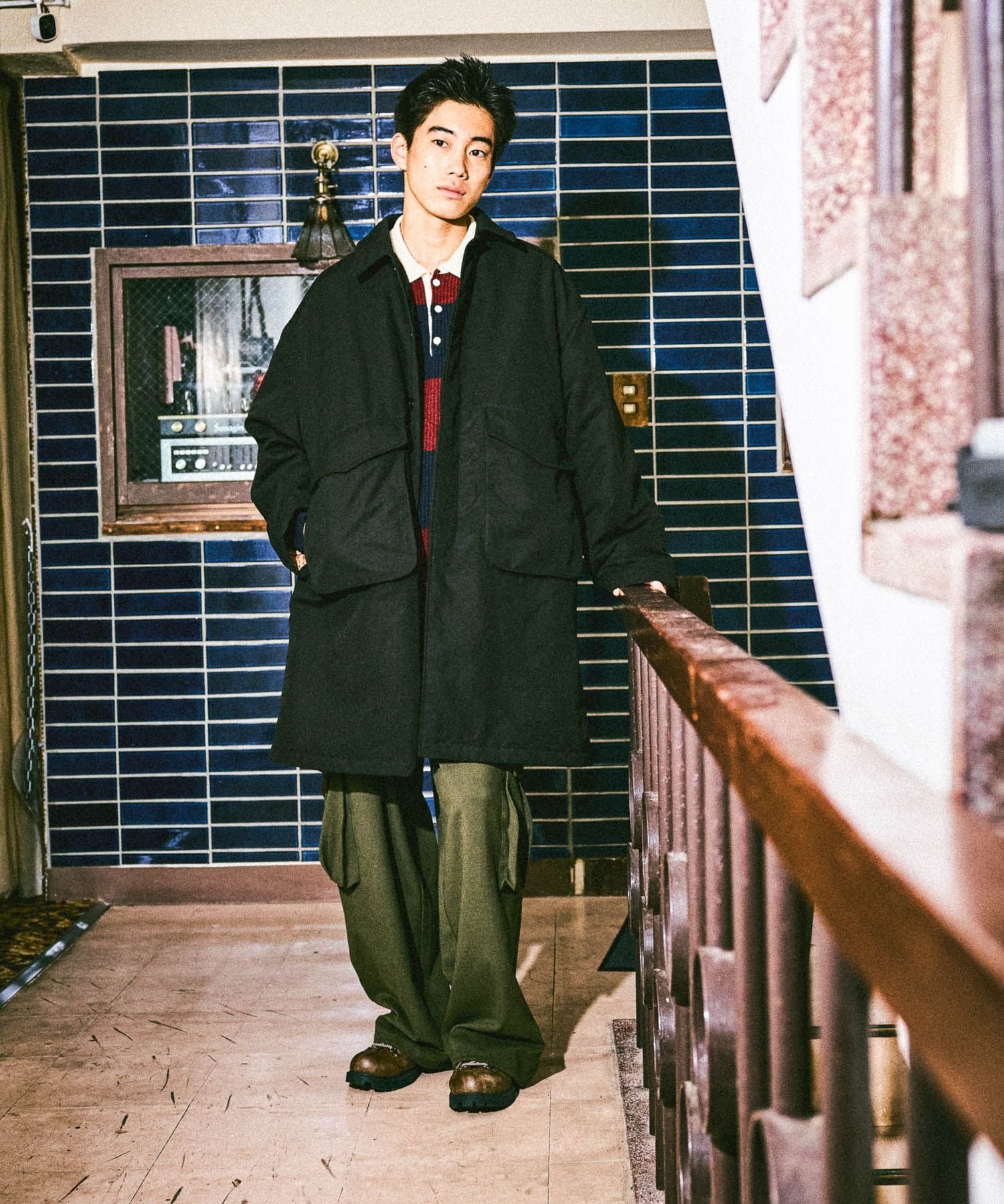 niko and ｜中綿パッチステンカラーコート | Rakuten Fashion(楽天