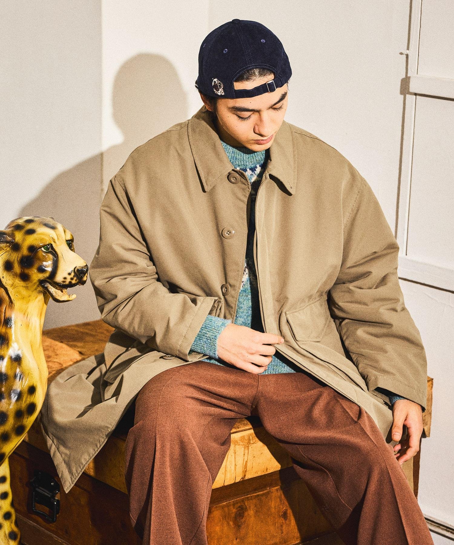 niko and ｜中綿パッチステンカラーコート | Rakuten Fashion(楽天