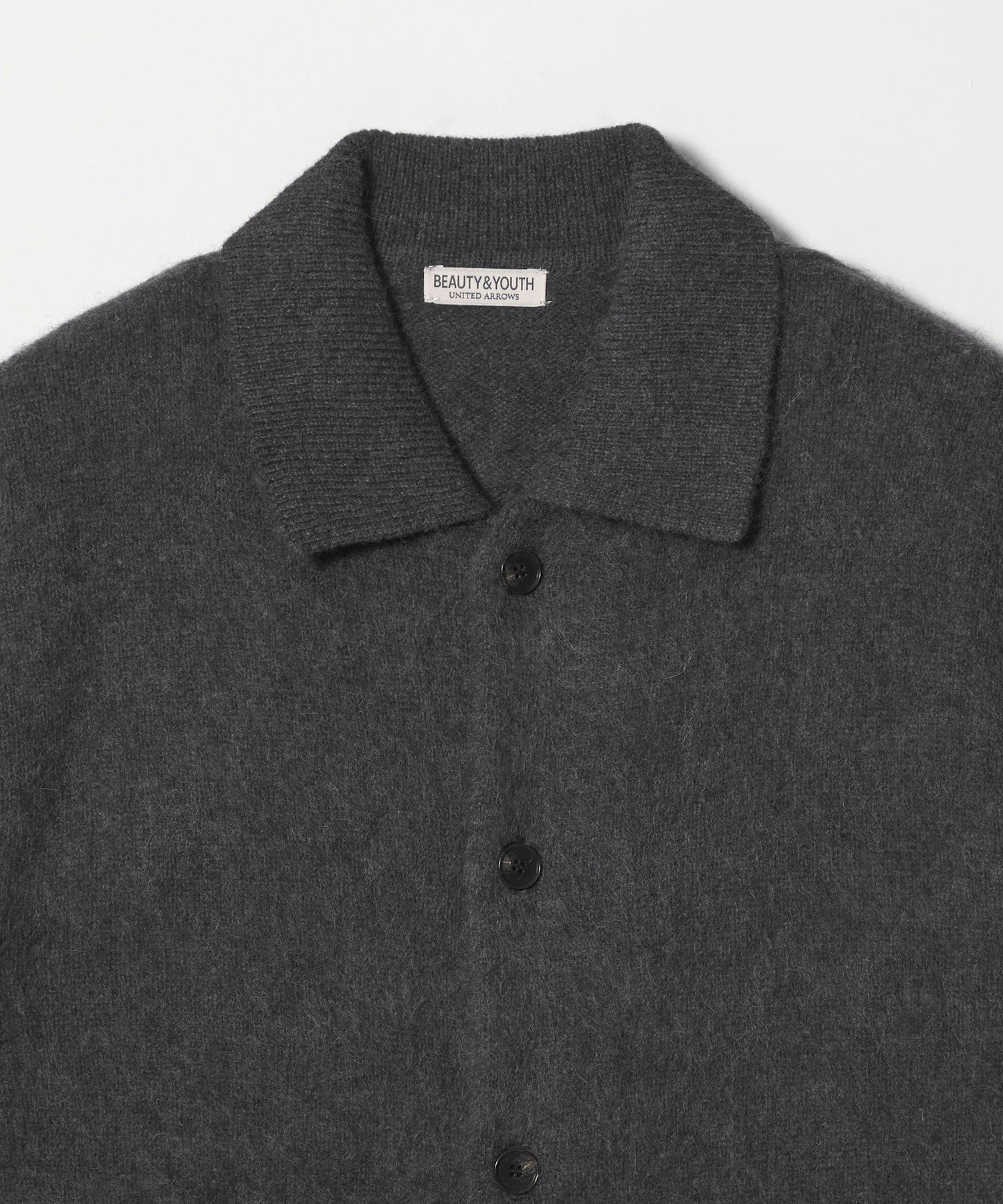 BEAUTY&YOUTH UNITED ARROWS｜ブラッシュド ヤク ニット ジャケット
