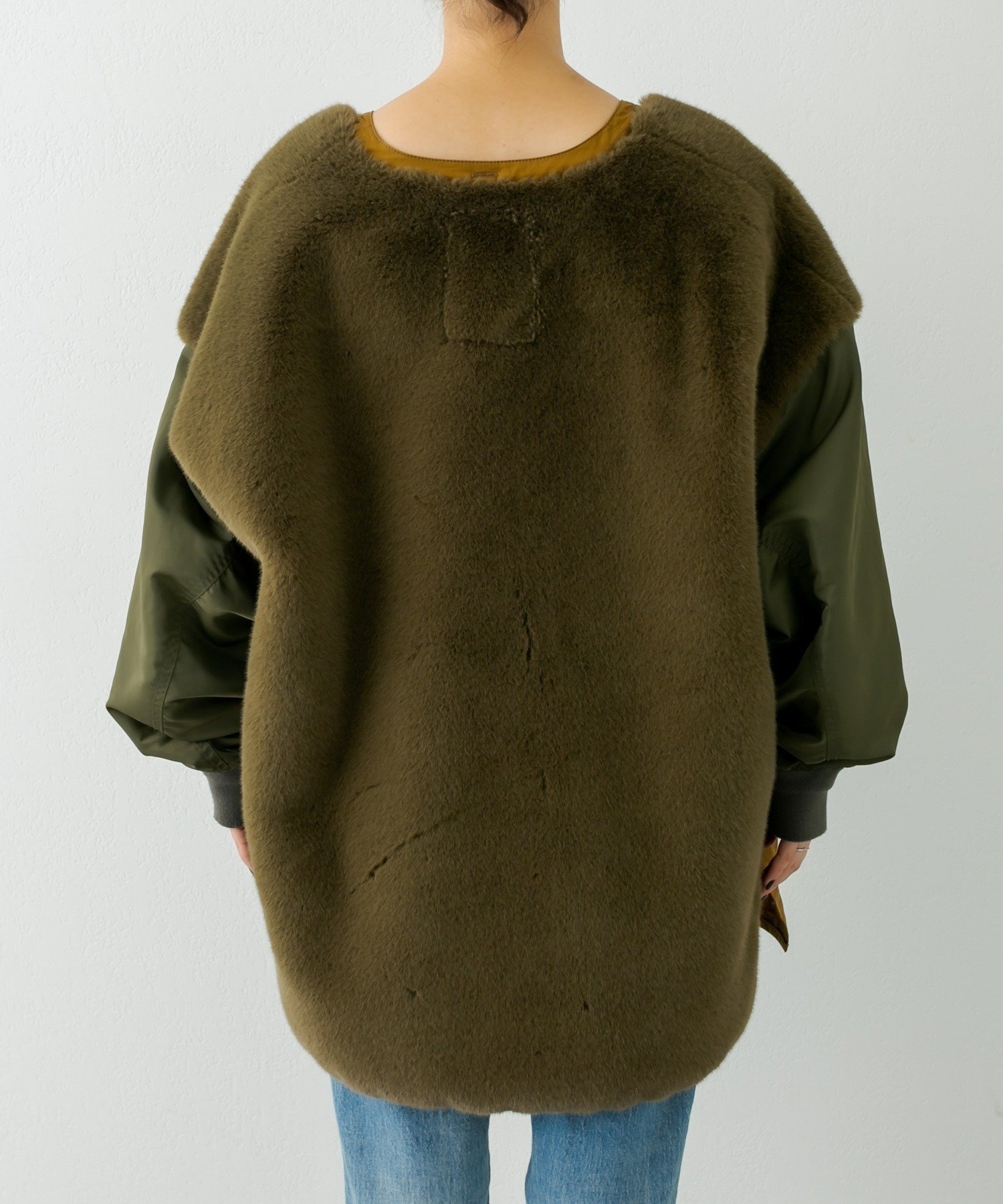 CIAOPANIC TYPY｜【etsinta/エシンタ】ファー切替ジャケット | Rakuten