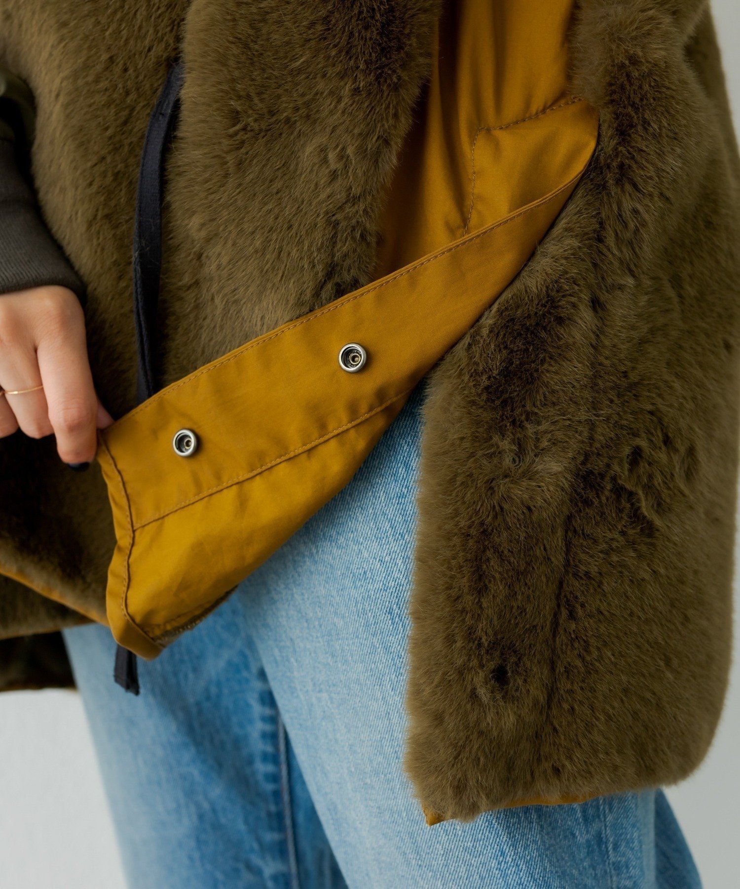 CIAOPANIC TYPY｜【etsinta/エシンタ】ファー切替ジャケット | Rakuten