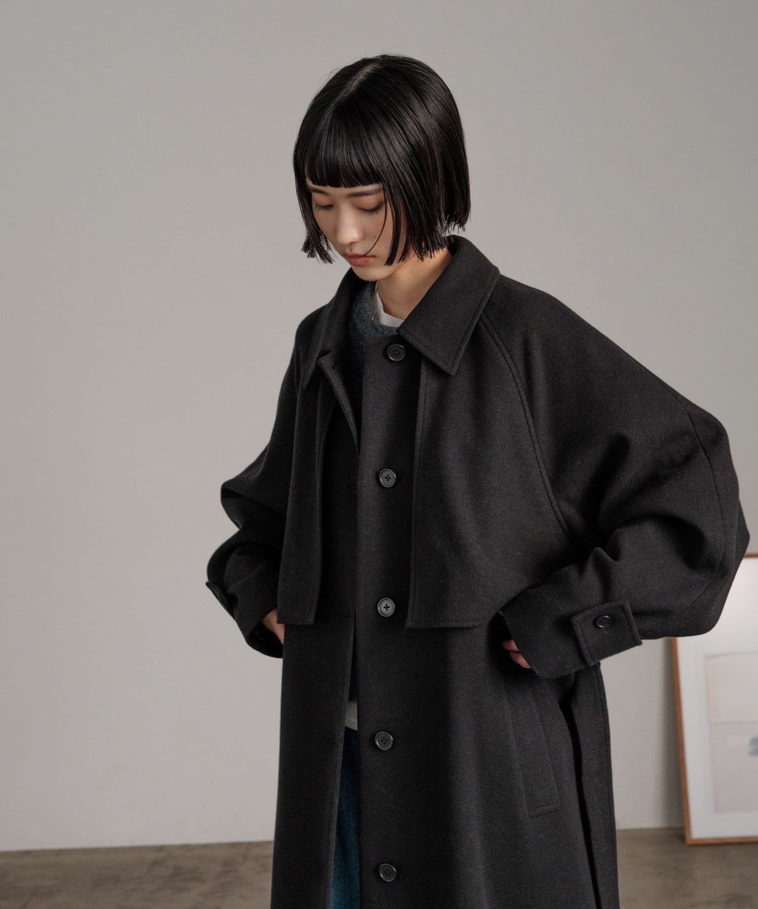 LOWRYS FARM｜ウールライクヨークコート | Rakuten Fashion(楽天