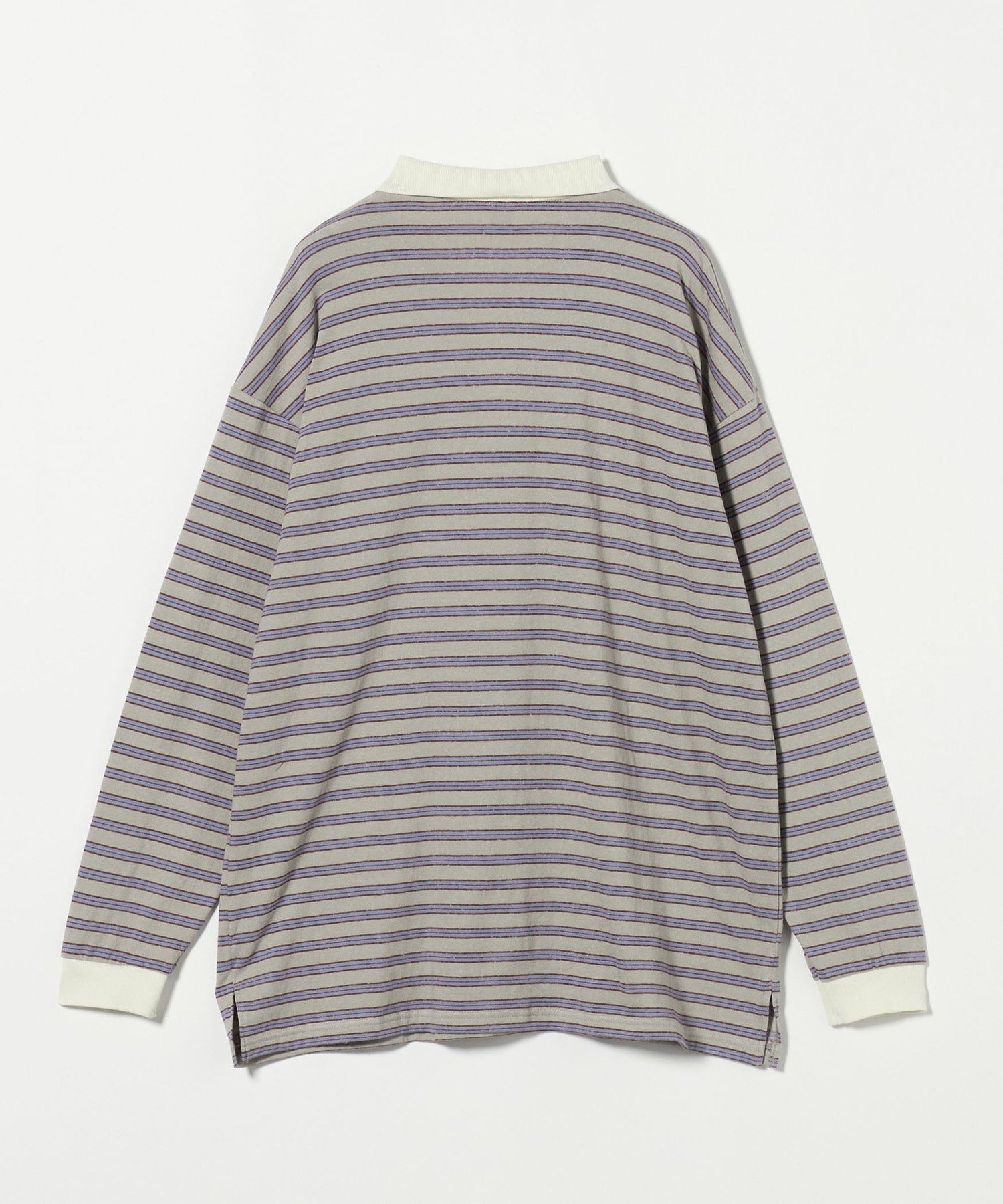 25AW 最新6 ROKU コットン ボーダー ラガー トップス シャツ ポロ BEAUTY&YOUTH UNITED ARROWS｜<6(ROKU)>コットン ボーダー ラガー