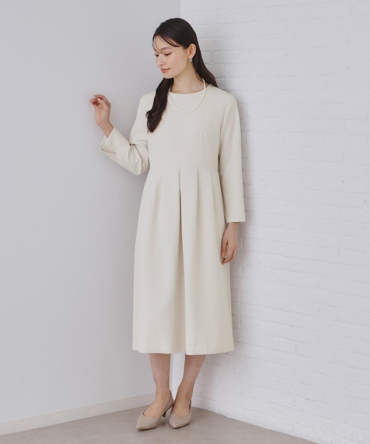 OPAQUE.CLIP｜《通勤・セレモニー/セットアップ対応》タックフレア