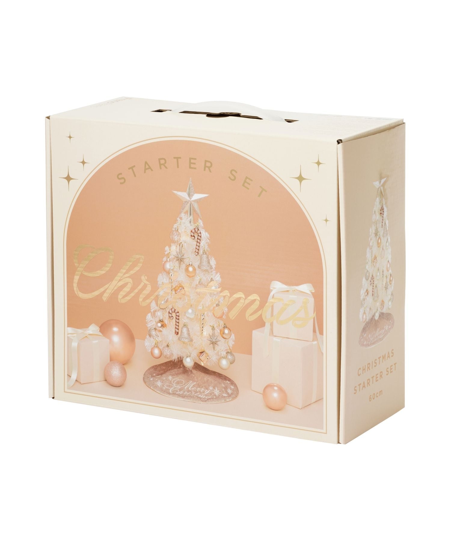 Francfranc｜クリスマスツリー スターターセット 60cm ホワイト