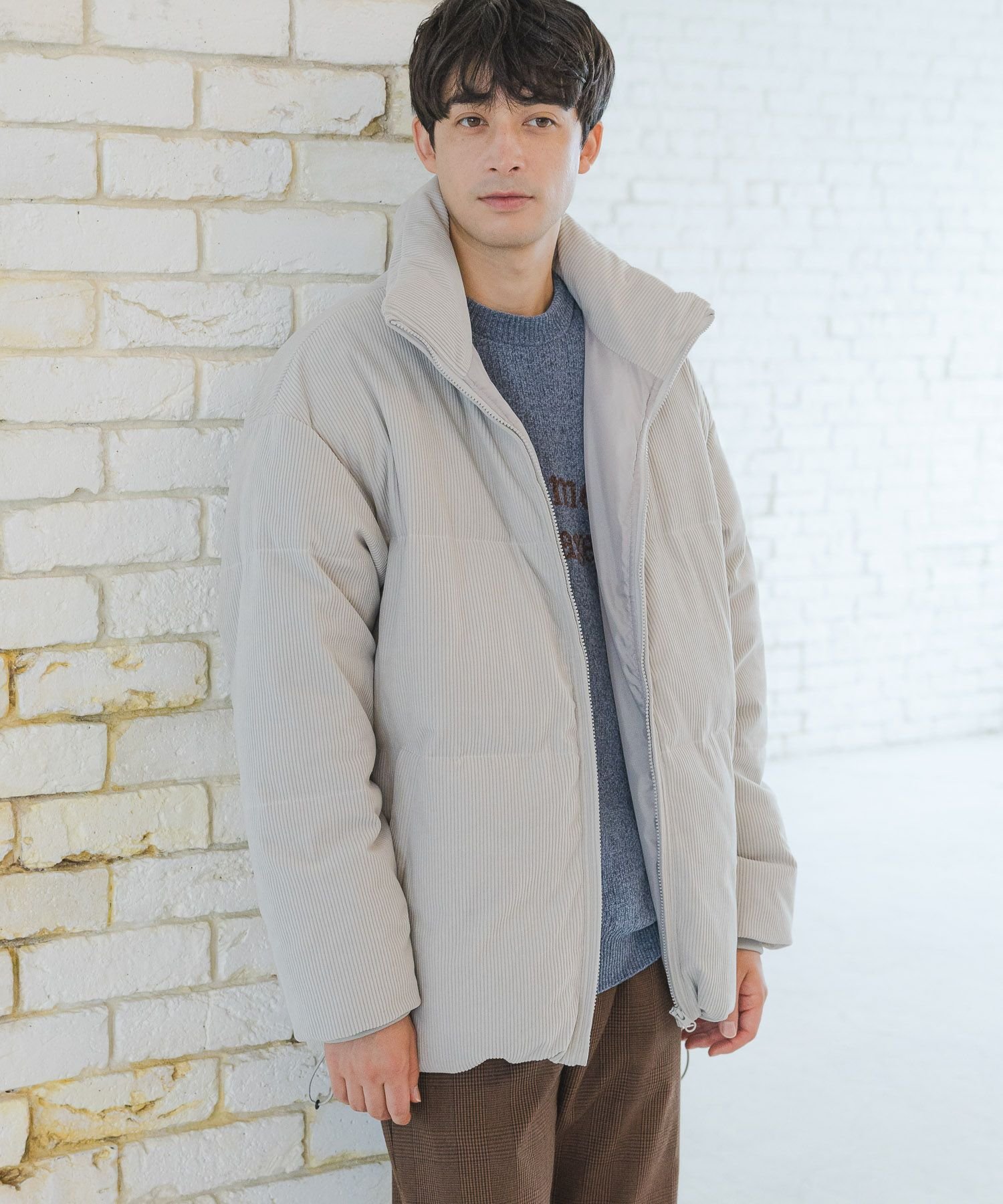 LAKOLE｜Pコーデュロイ中綿ブルゾン | Rakuten Fashion(楽天