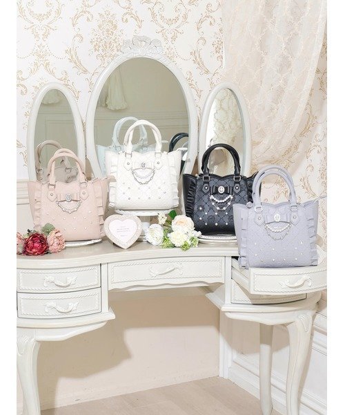 NOEMIE｜さきまるちゃんコラボ♡キラキラビジュー2wayショルダーバッグ