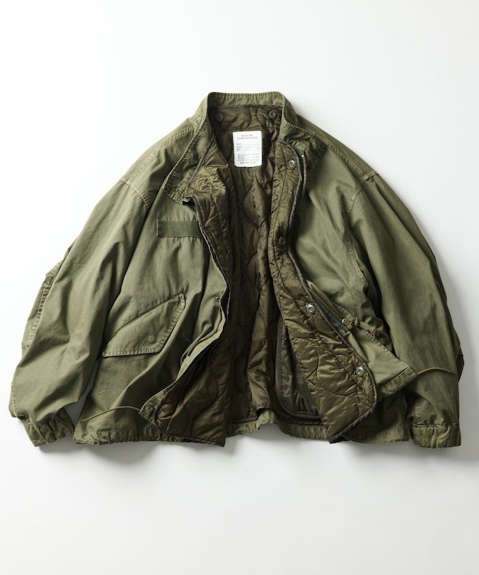 FREAK'S STORE｜フェード加工 M65 ショートモッズコート LINER SET