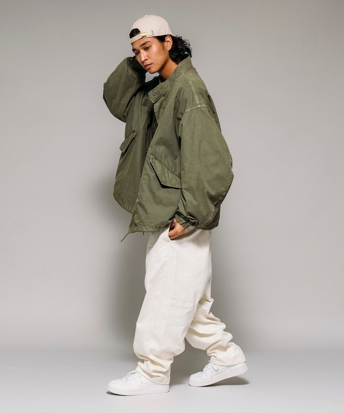 FREAK'S STORE｜フェード加工 M65 ショートモッズコート LINER SET