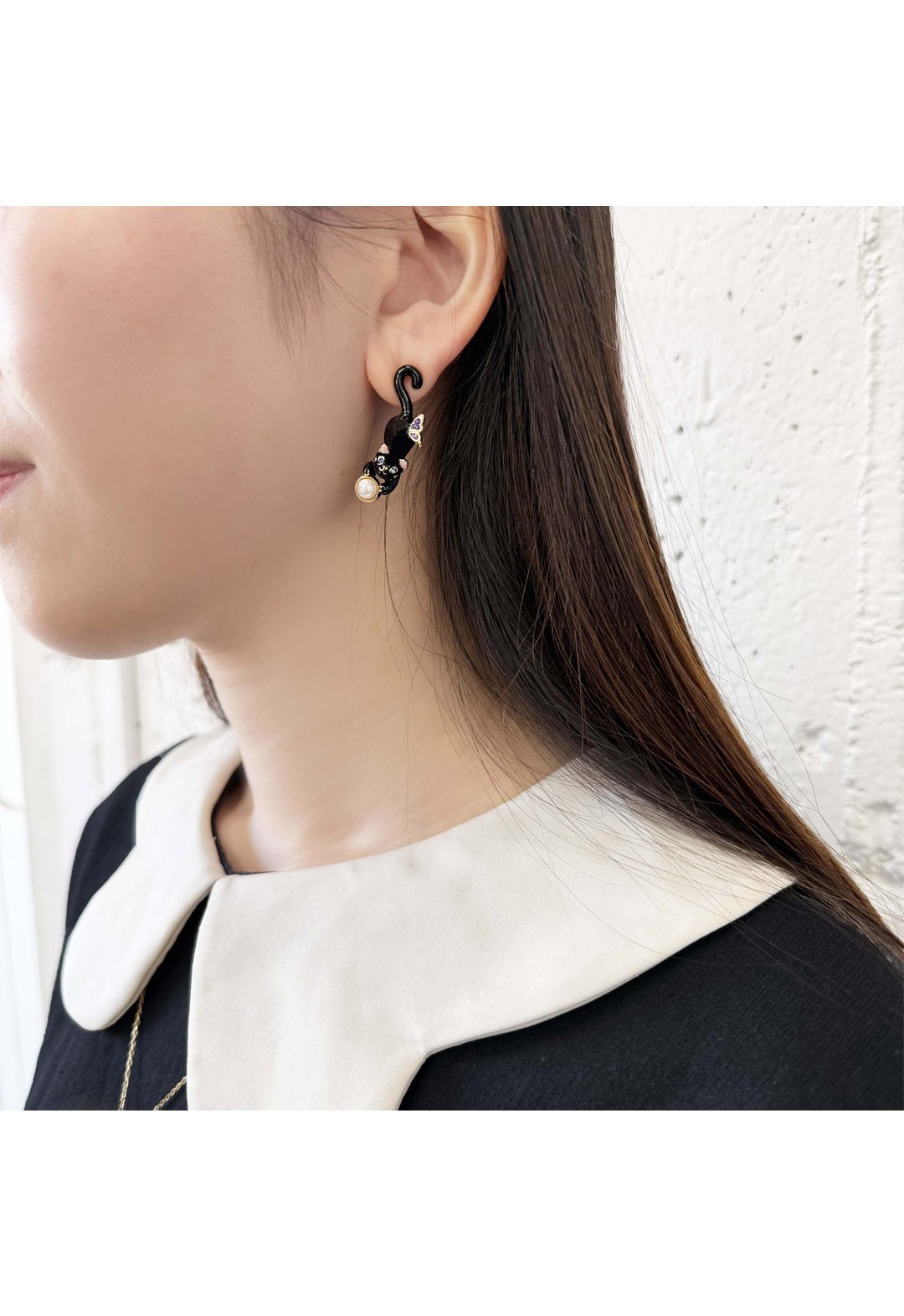 ANNA SUI｜猫モチーフ ピアス | Rakuten Fashion(楽天ファッション／旧