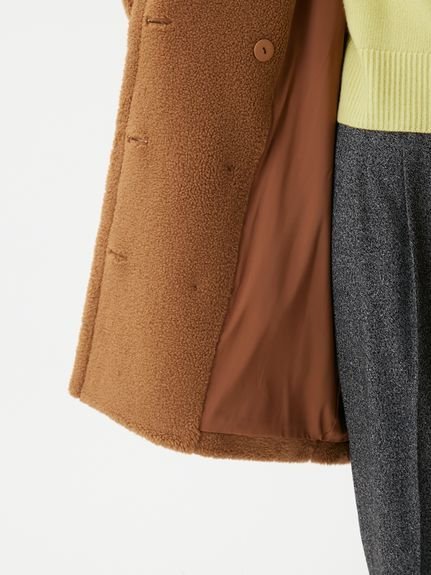 Mila Owen｜オーバーサイズボアコート | Rakuten Fashion(楽天