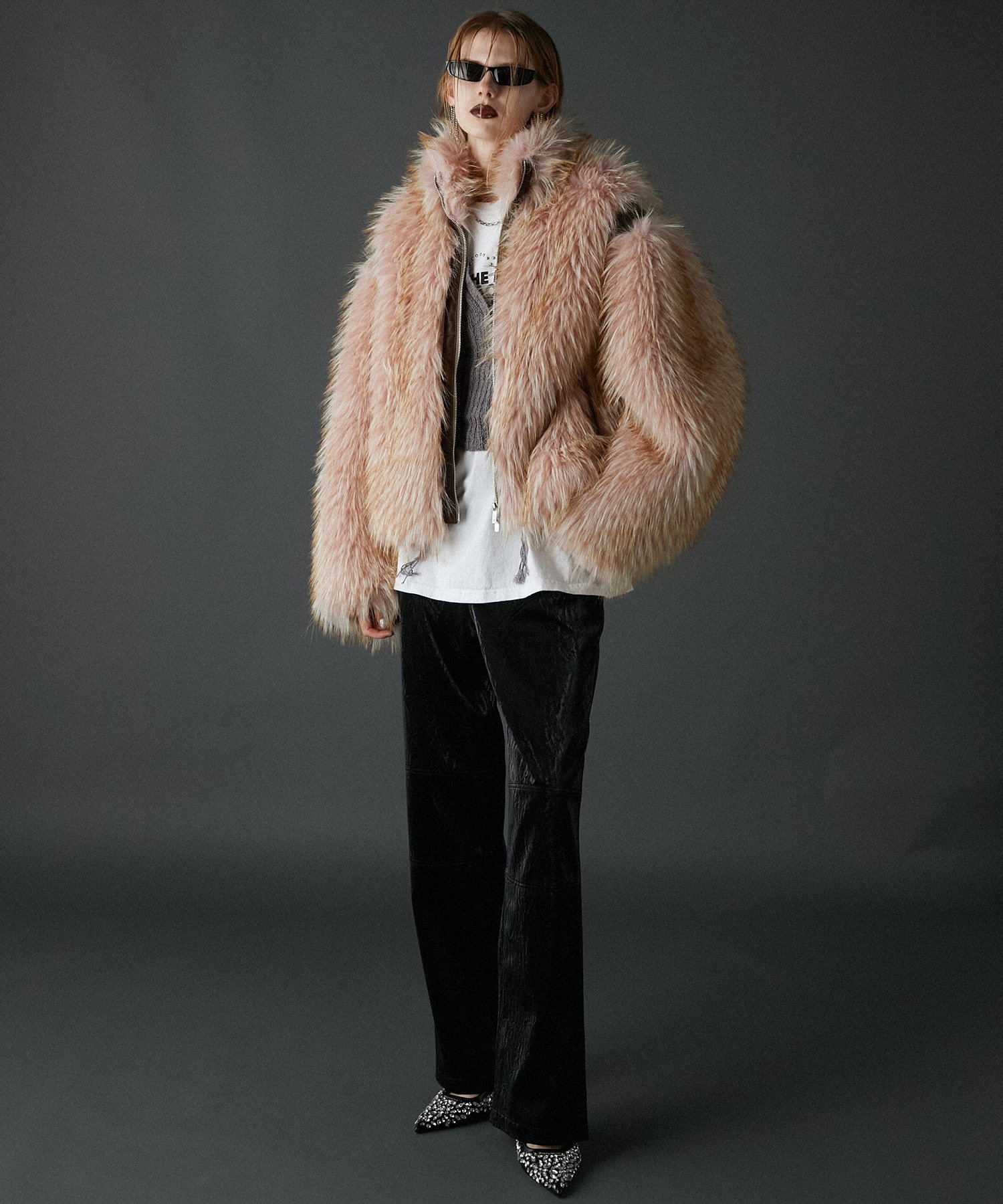 PRANK PROJECT｜ヘンリーブークレーニットタンク / Henley Boucle Knit