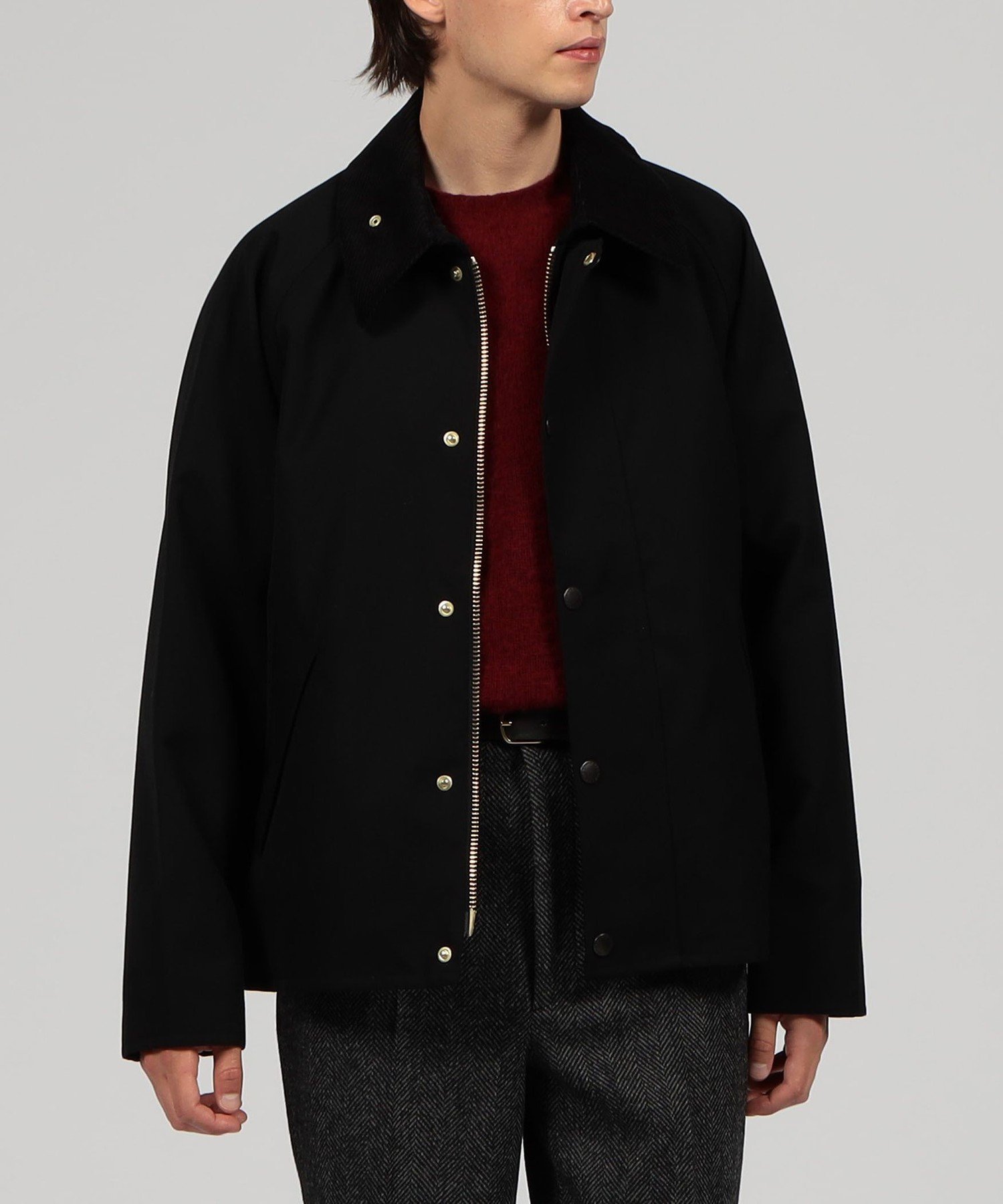 TOMORROWLAND｜【別注】Barbour Transport ウールコットンブルゾン