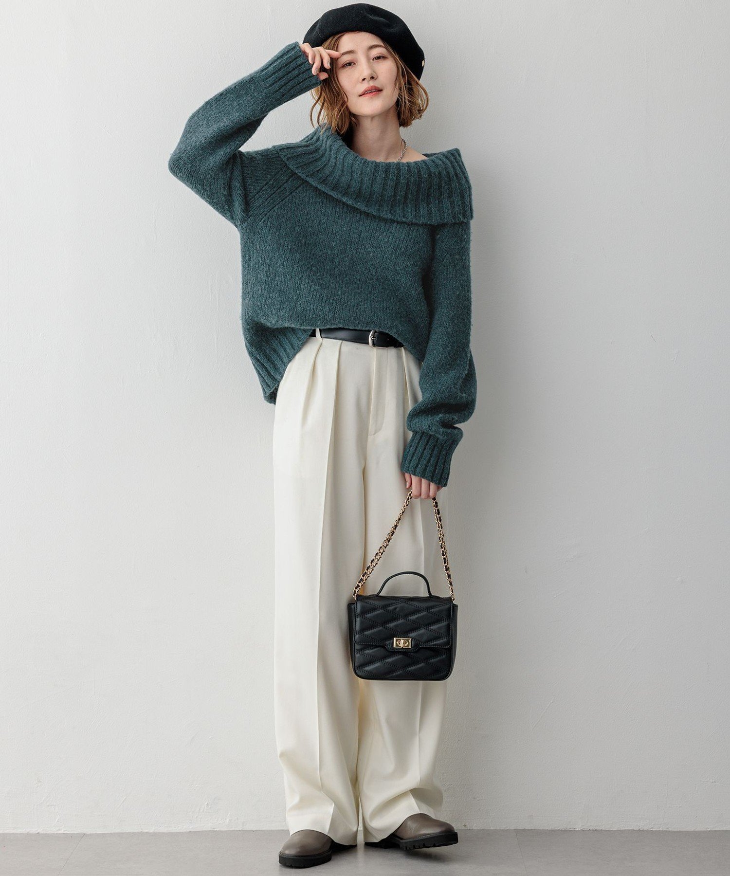 23区｜キルティング トップハンドル ショルダーバッグ | Rakuten