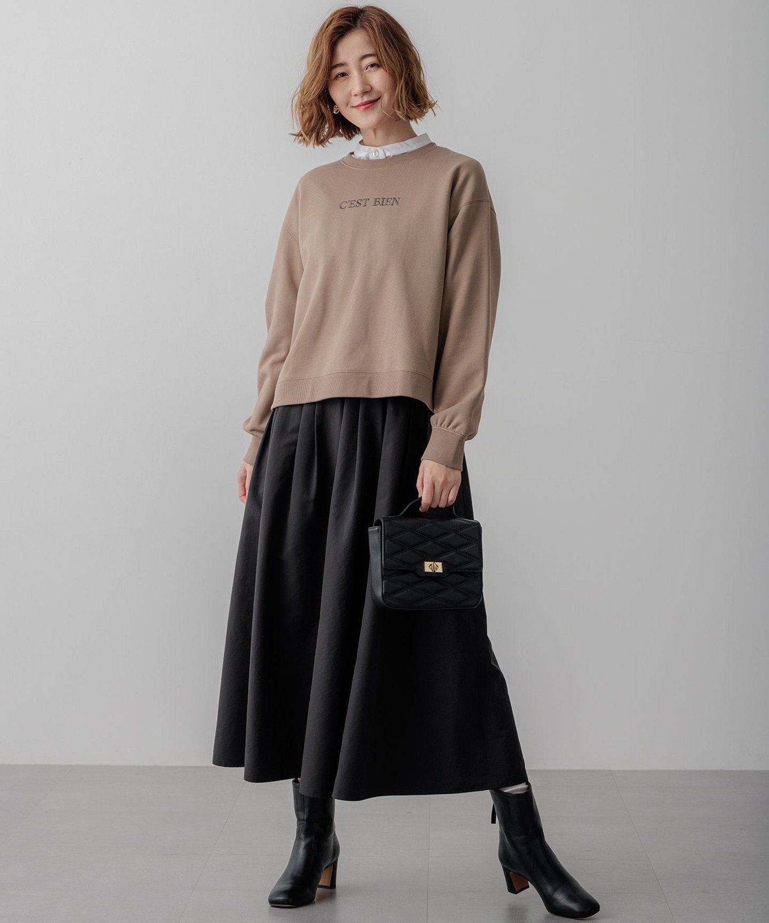 23区｜キルティング トップハンドル ショルダーバッグ | Rakuten