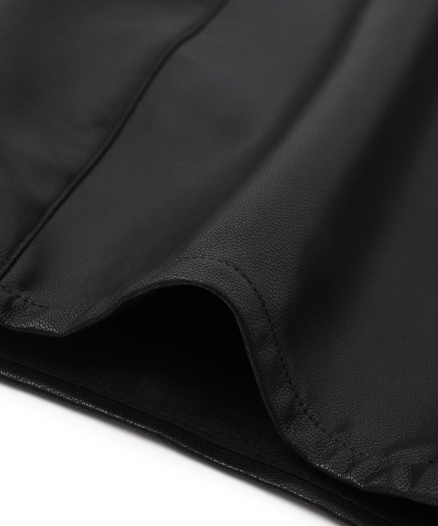 ADAM ET ROPE'｜シンセティックレザートラックパンツ | Rakuten