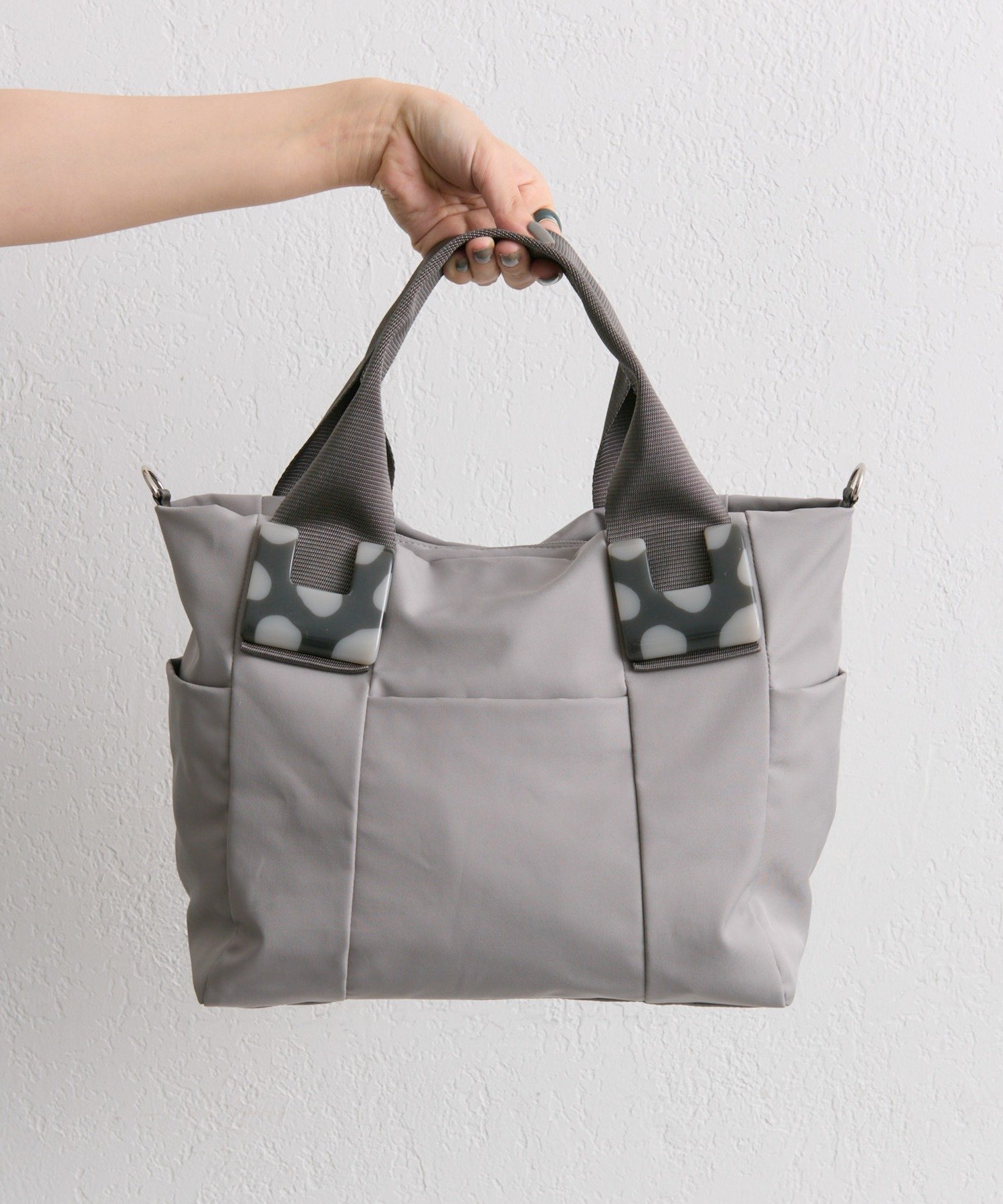 楽天市場】ear papillonner バッグ（カラーグレー）（レディースバッグ