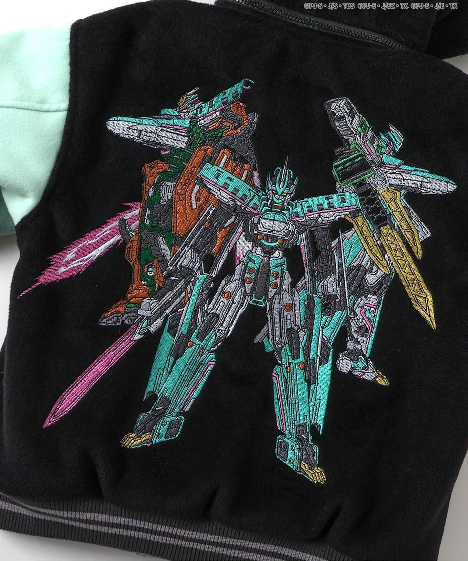 F.O.Online Store｜WEB限定 【シンカリオン】刺繍フード付きスタジャン