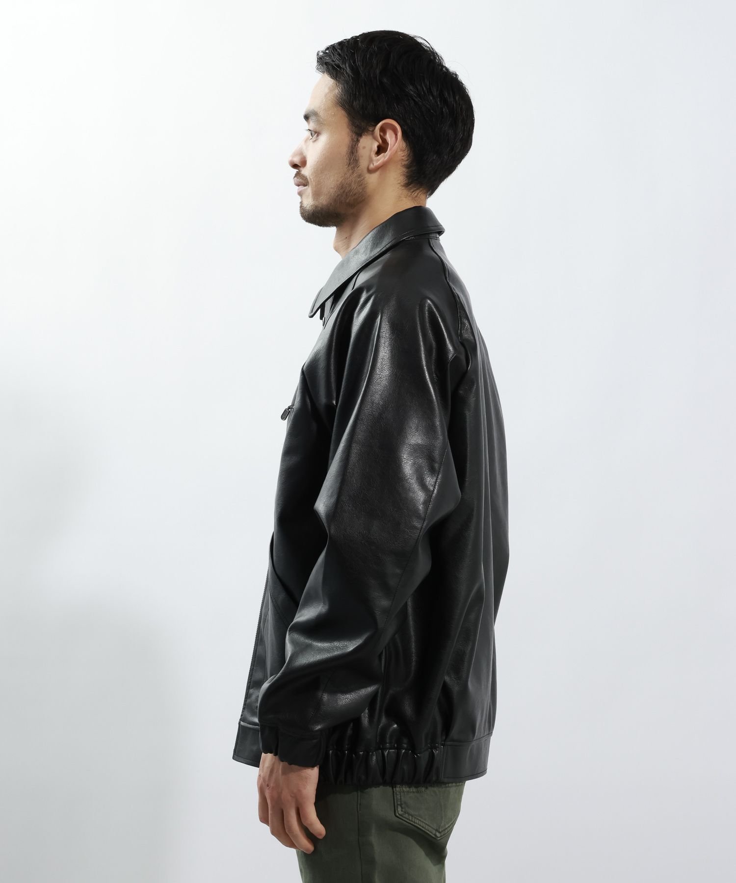 BAYFLOW｜フェイクレザージャケット | Rakuten Fashion(楽天