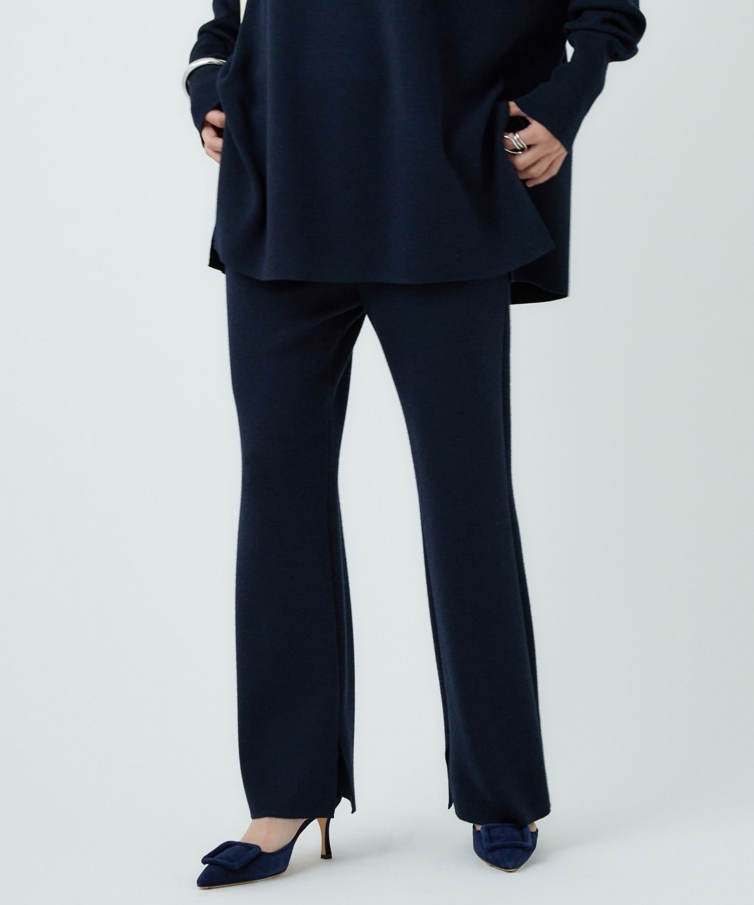 Chaos｜◇金子綾さんYouTube紹介◇ シエラウールニットパンツ