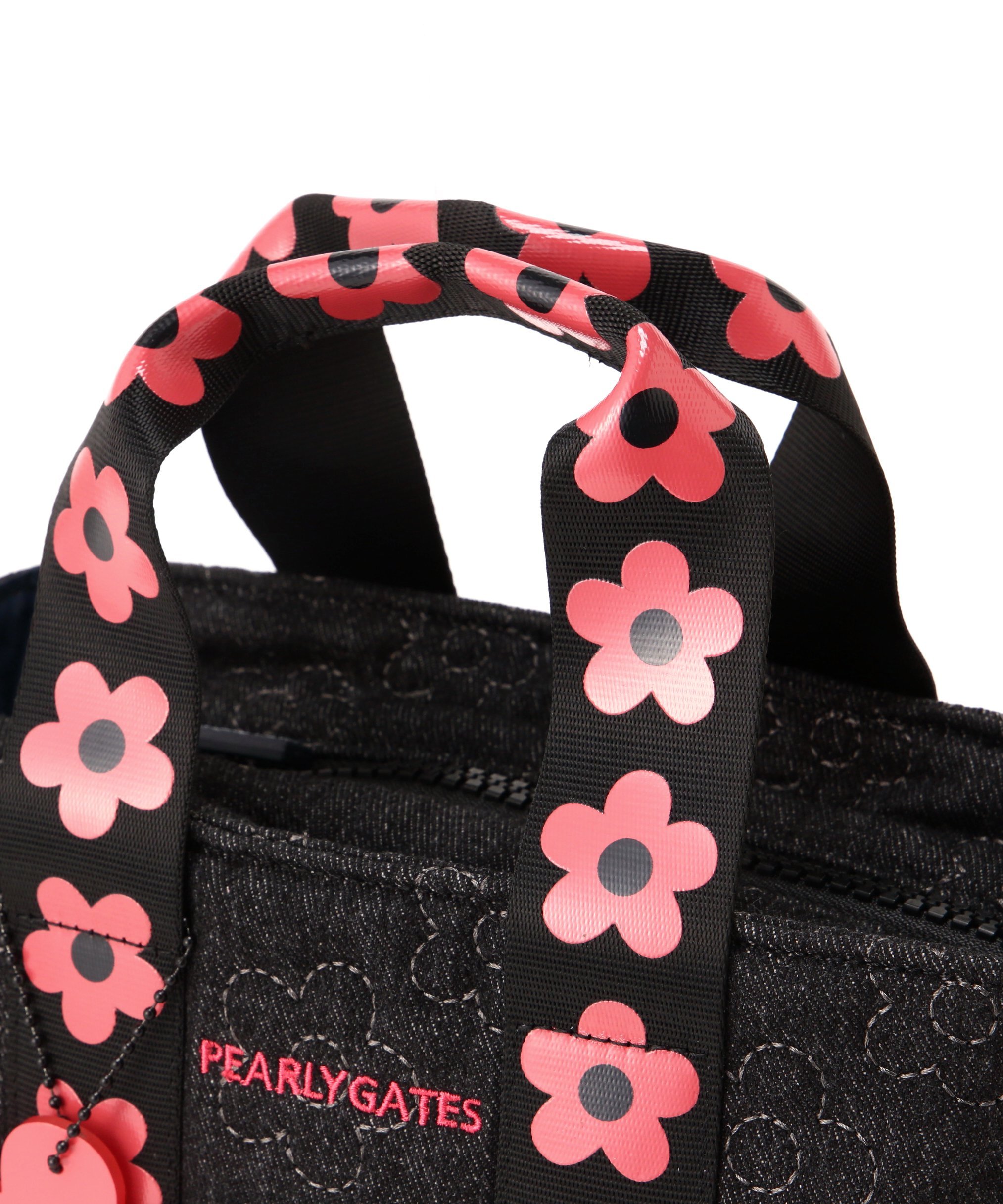 PEARLY GATES｜フラワーキルティングカートバッグ (UNISEX) | Rakuten