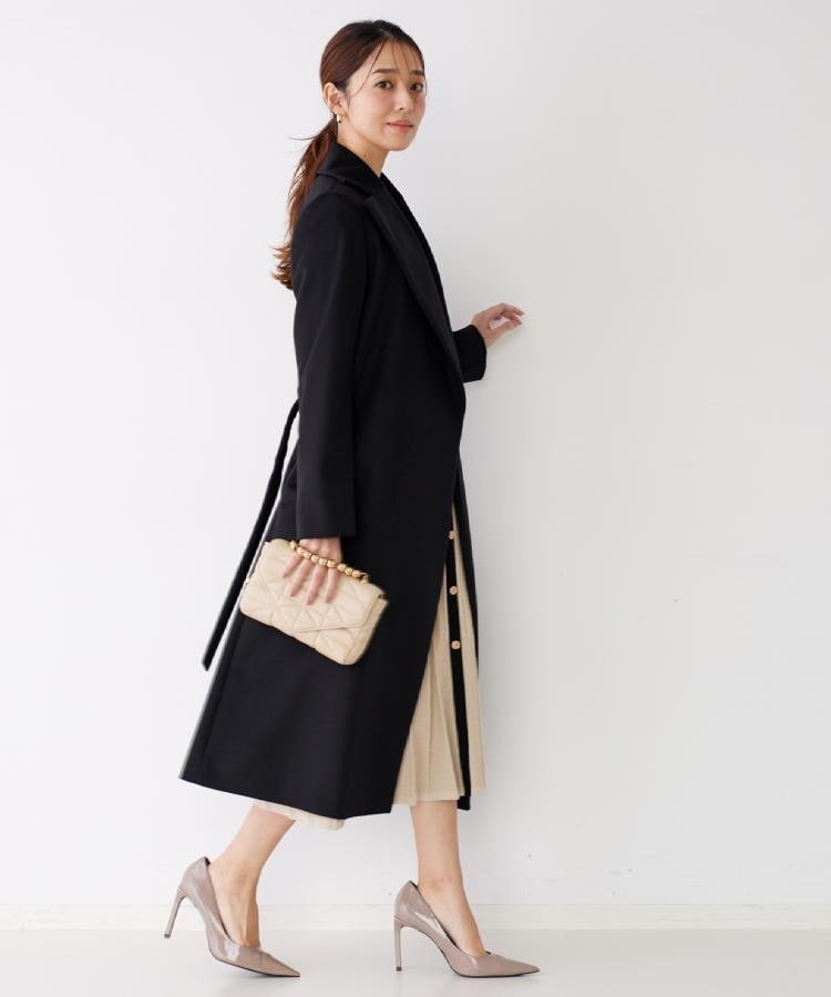 COUP DE CHANCE｜【カシミヤ100%/日本製】ロングガウンコート