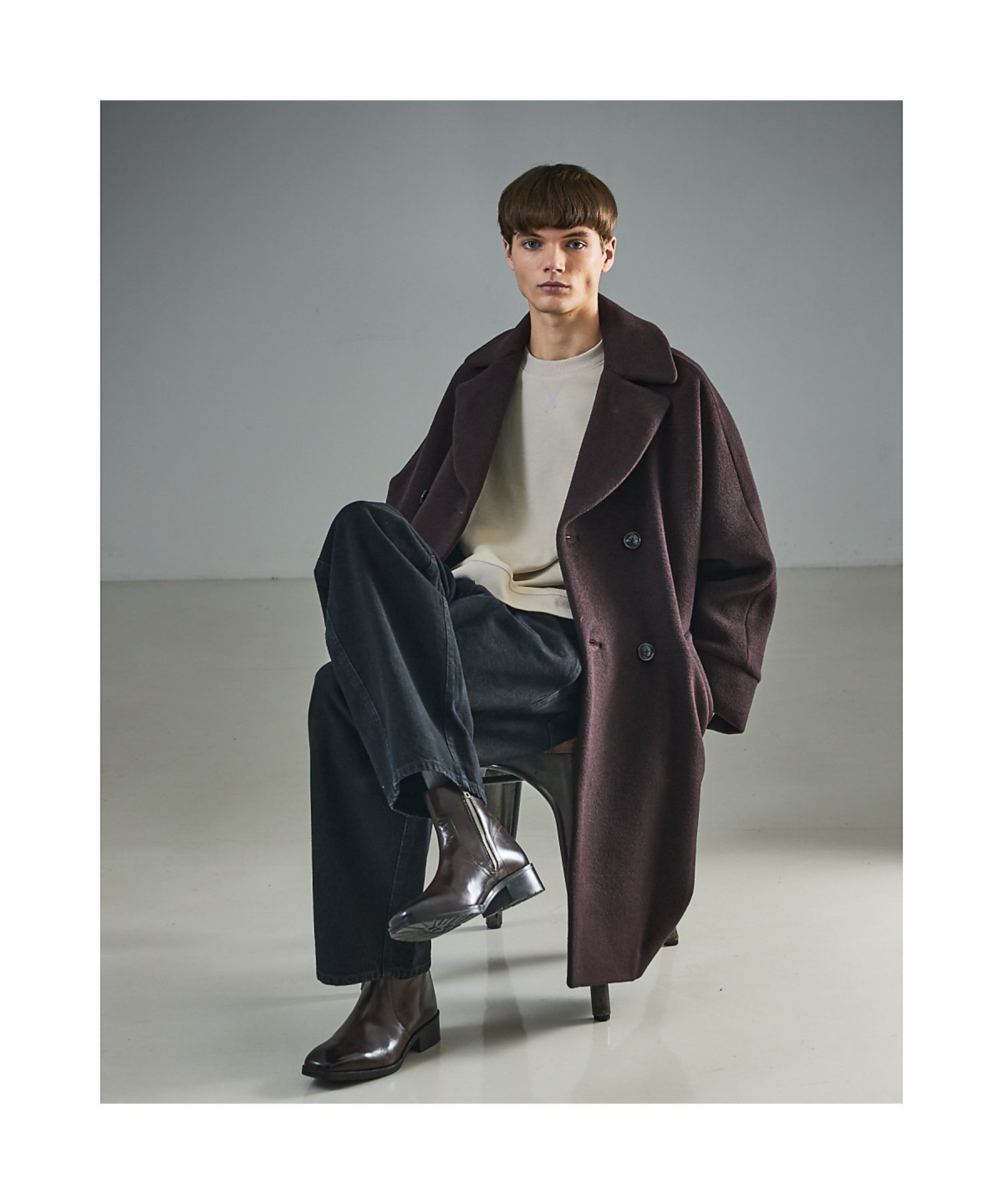 ABAHOUSE｜【TICCA/ティッカ】別注 ウール テントコート / チェスター