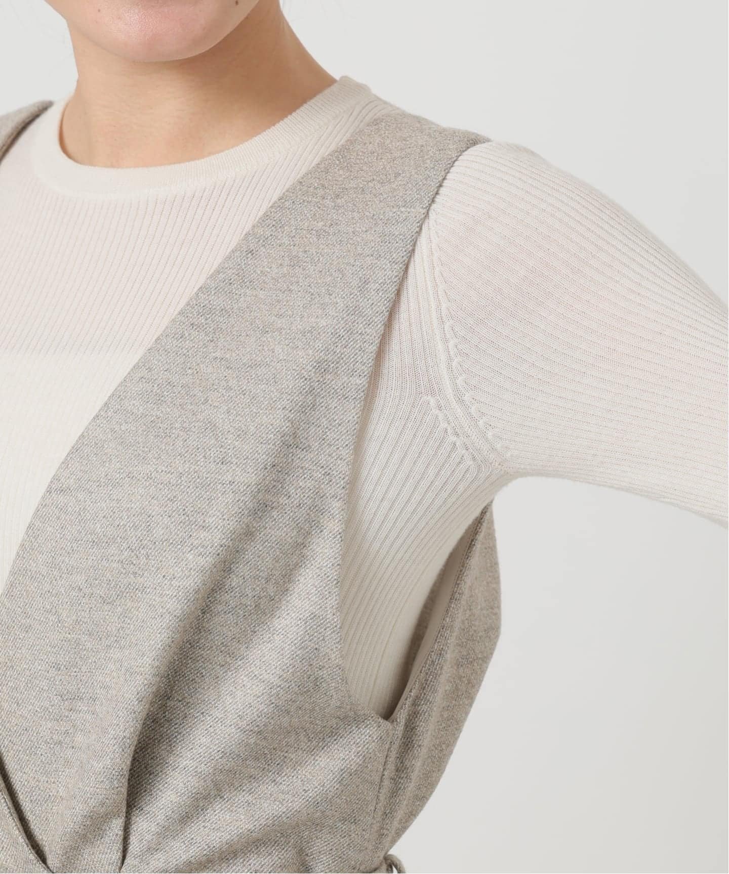 NOBLE｜《WEB・有楽町店限定追加》3wayラメツイードオールインワン